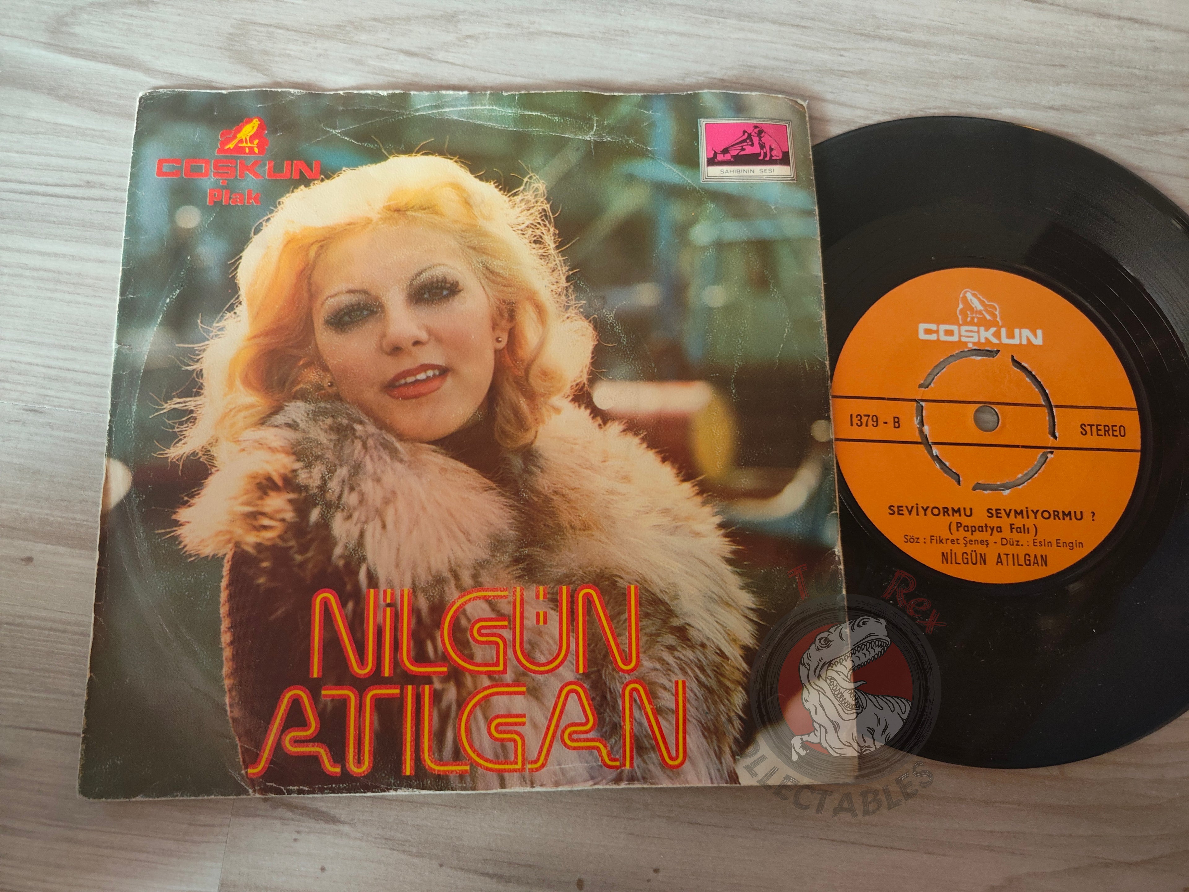 Nilgün Atılgan – Sor Ne O? 7" Turkish Pressing Vinyl Turkey Edition