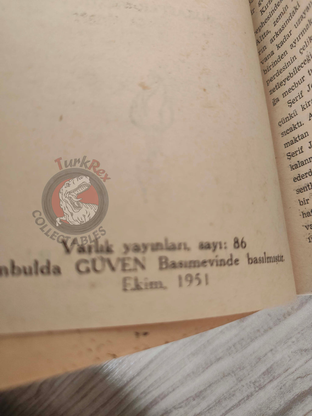Erskine Caldwell – Trouble in July 1951 1st Turkish Book Turkey