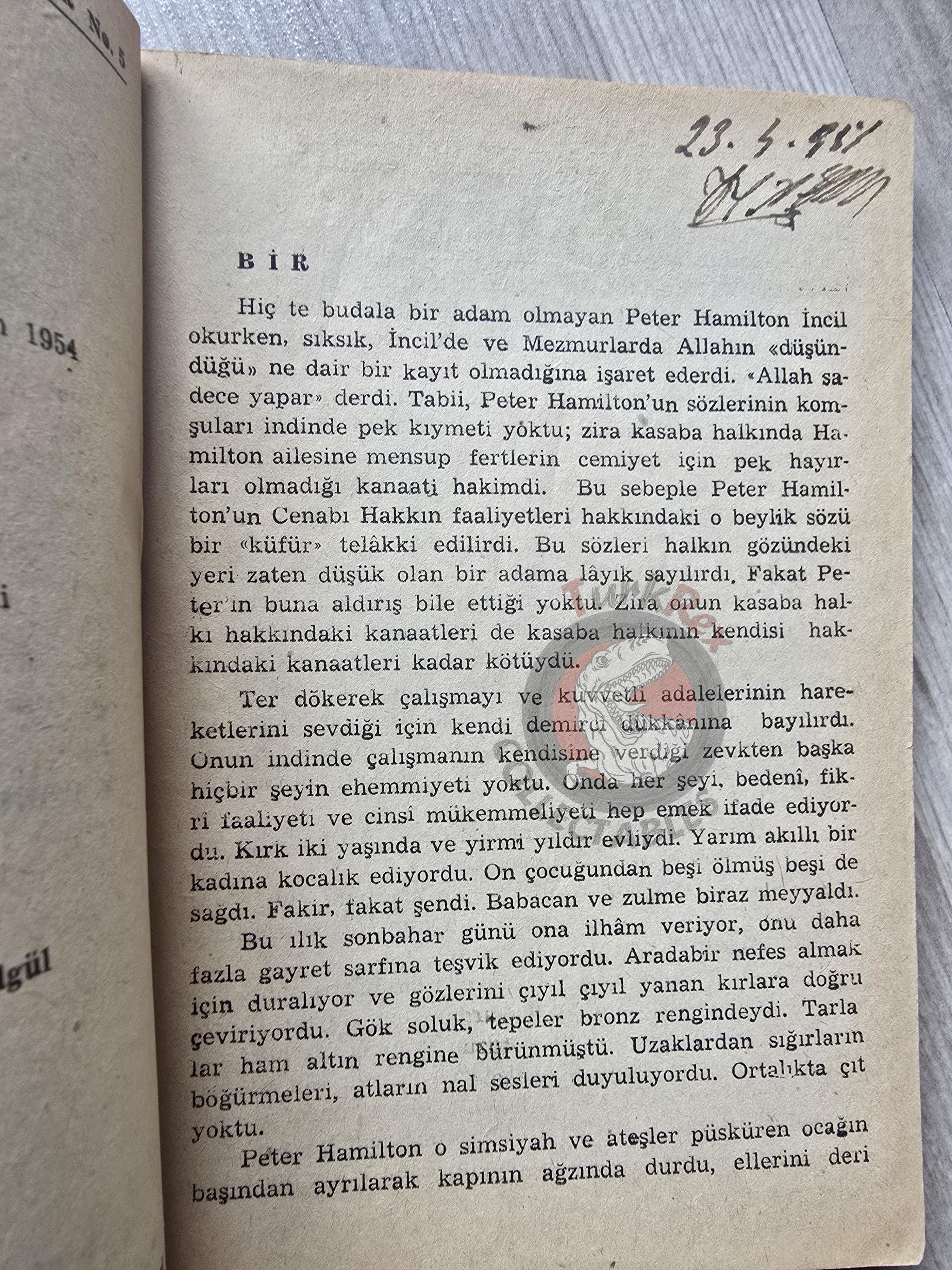 Taylor Caldwell – Maggie Her Marriage 1954 1st Turkish Book Turkey