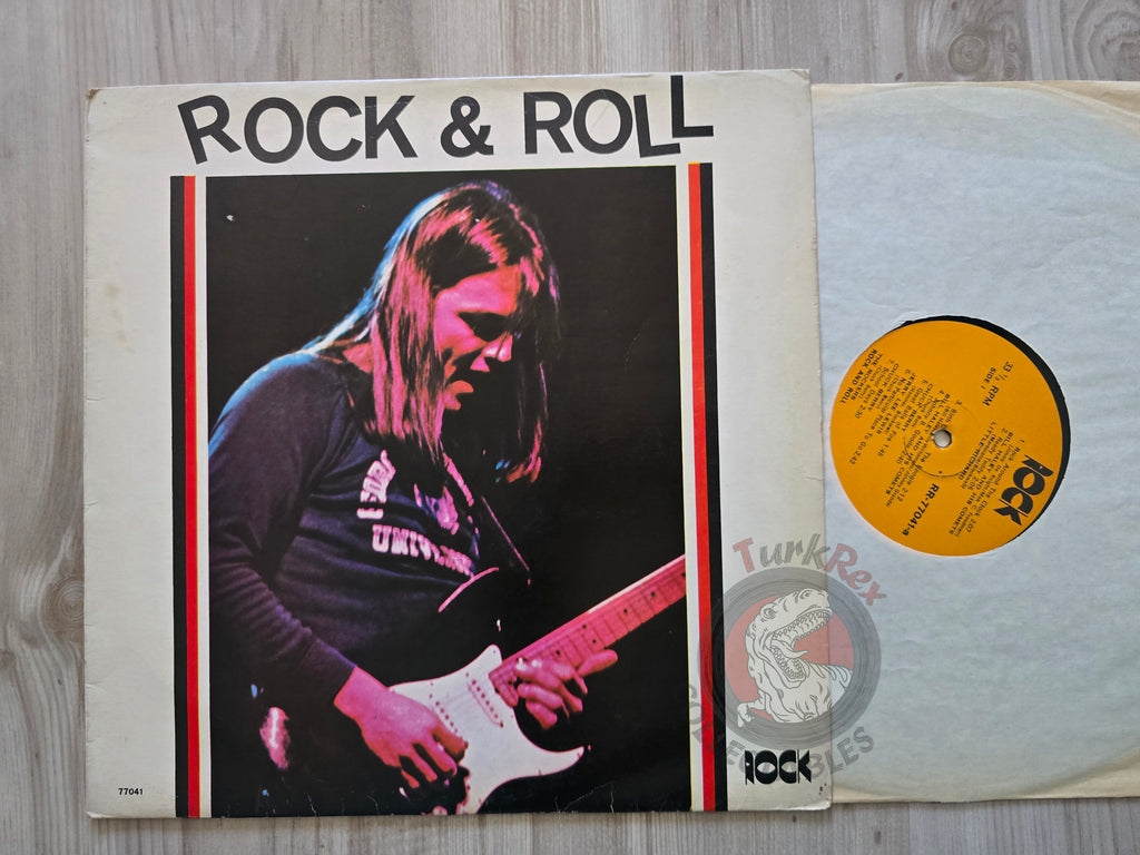 Various – Rock & Roll Turkish Pressing Vinyl Turkey Edition David Gilmour Cover