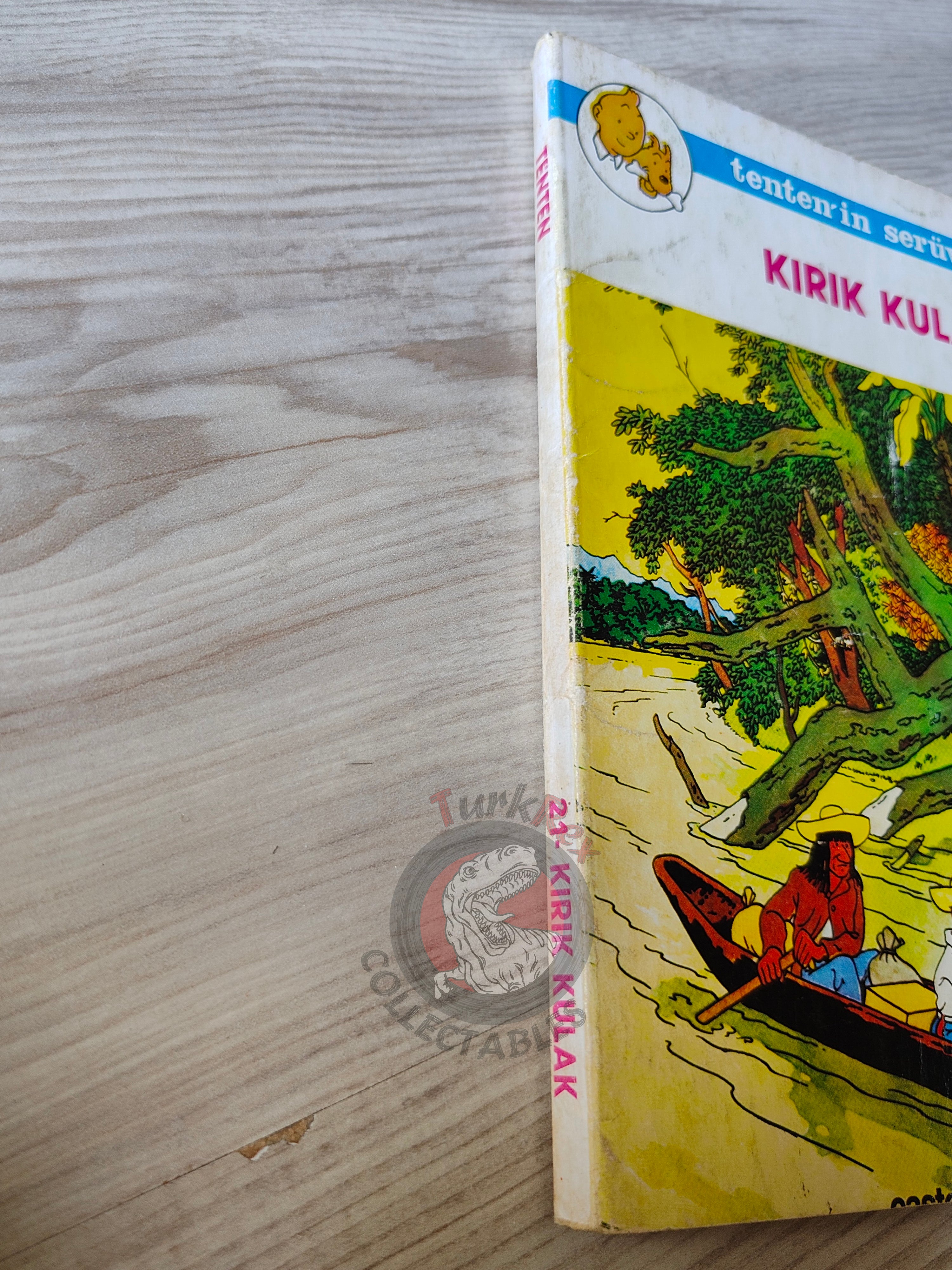 Tintin –  The Broken Ear mid 1980s Turkish Edition Comic Turkey 2