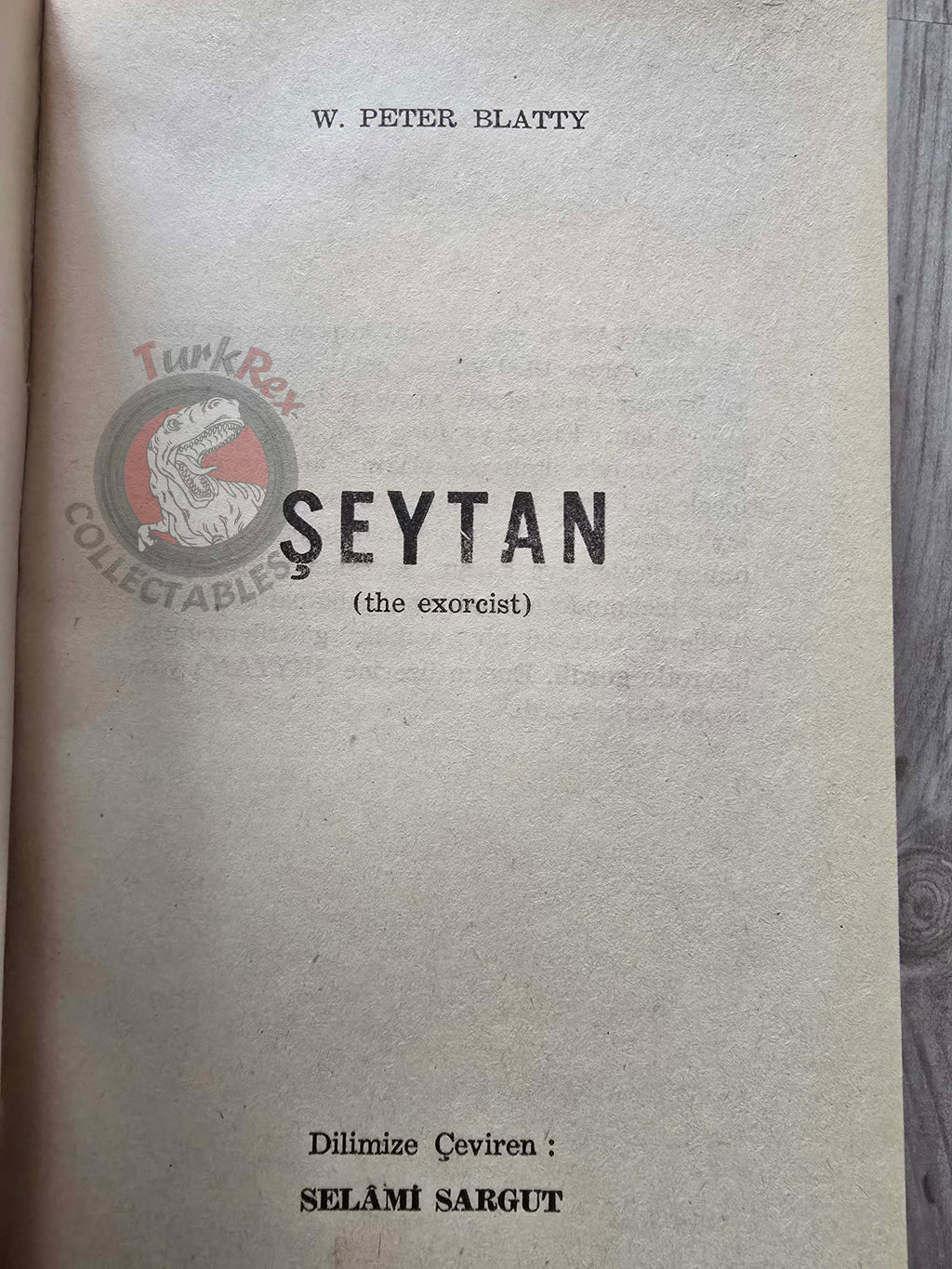 William Peter Blatty – The Exorcist 1972 1st Turkish Book Turkey