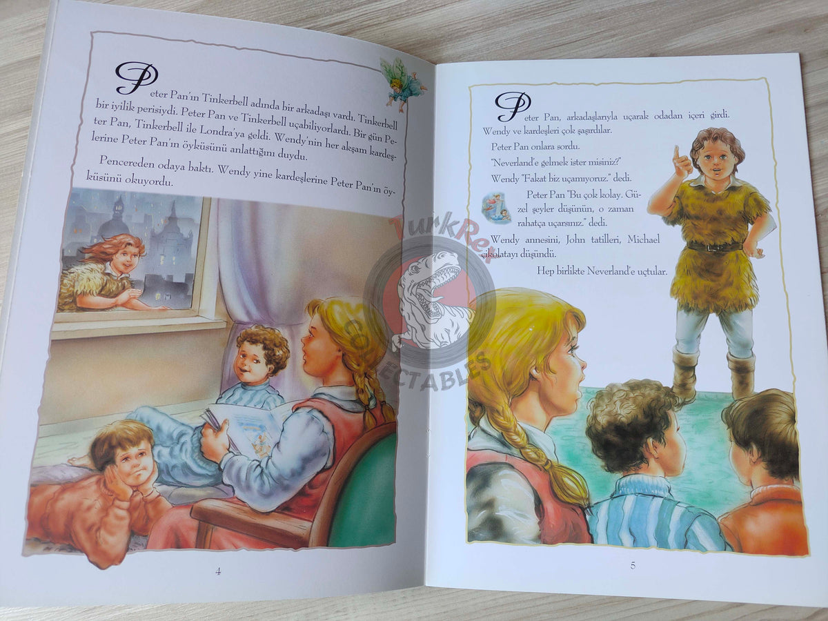 J. M. Barrie – Peter Pan 2007 Turkish Book Turkey Illustrated