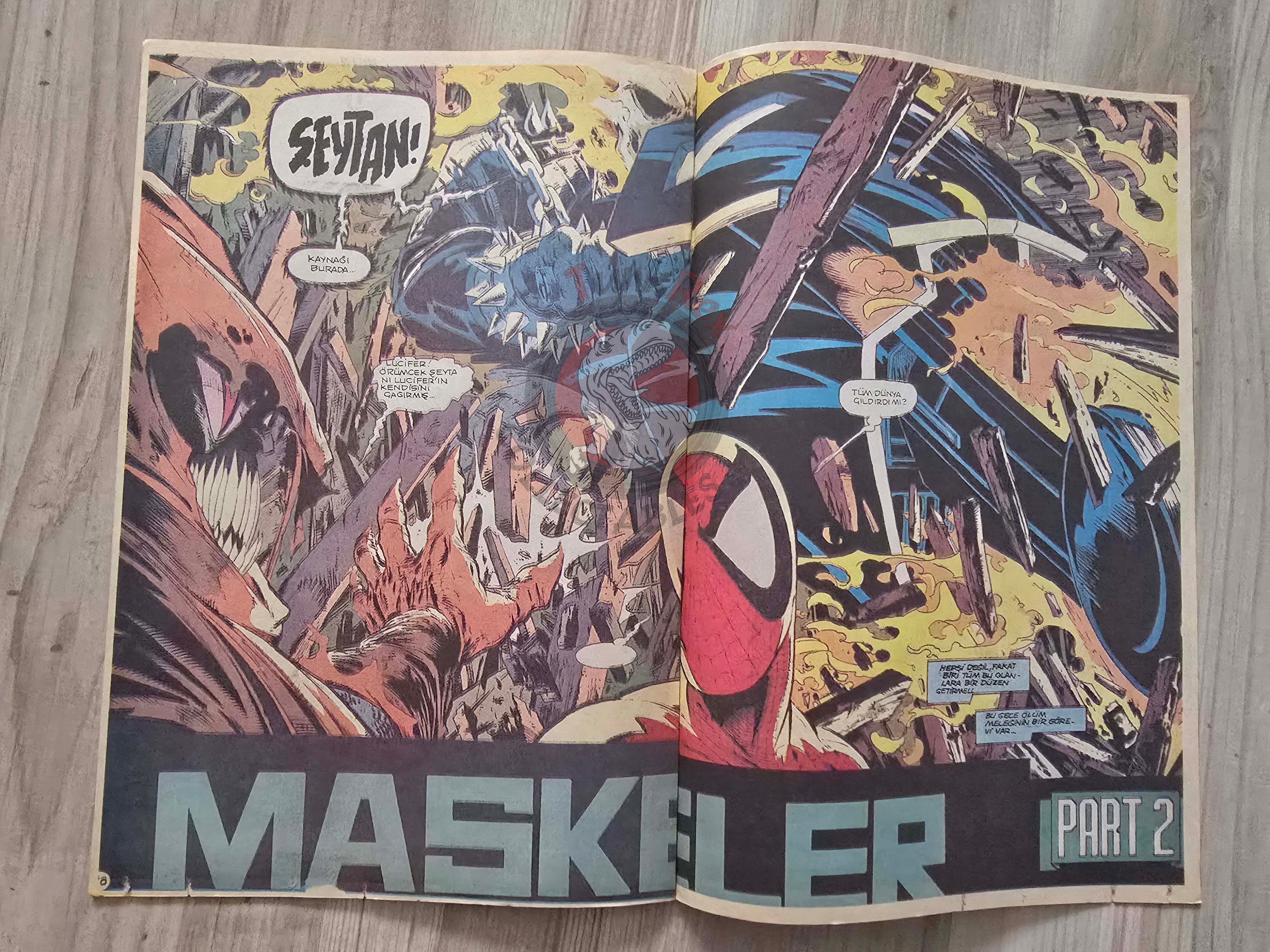 Spider-Man #11 1990s Turkish Comic Turkey Spider-Man #7 Todd McFarlane #6