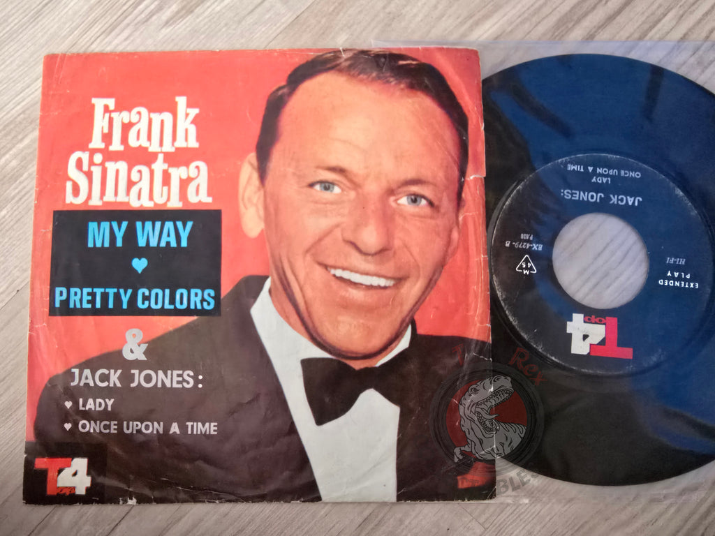 Frank Sinatra / Jack Jones – My Way 7" Iran Pressing Vinyl Iranian Edition