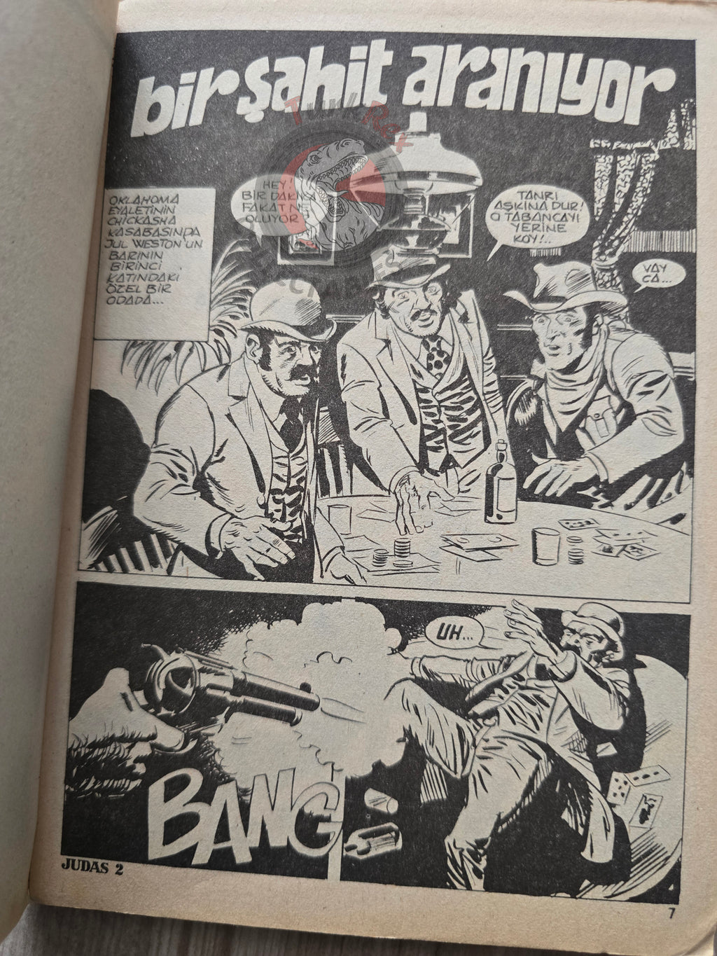 Judas #2 Turkish Edition Comic Turkey Il testimone #12