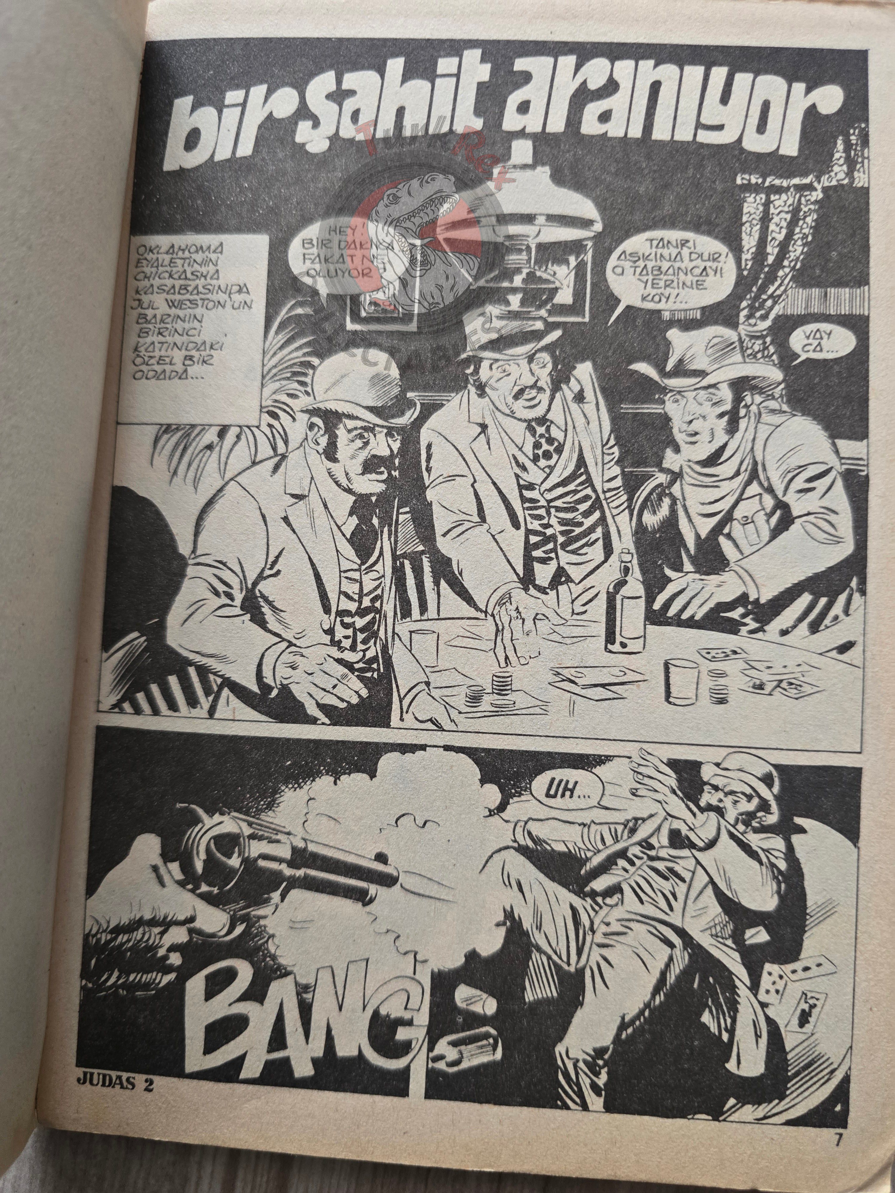 Judas #2 Turkish Edition Comic Turkey Il testimone #12