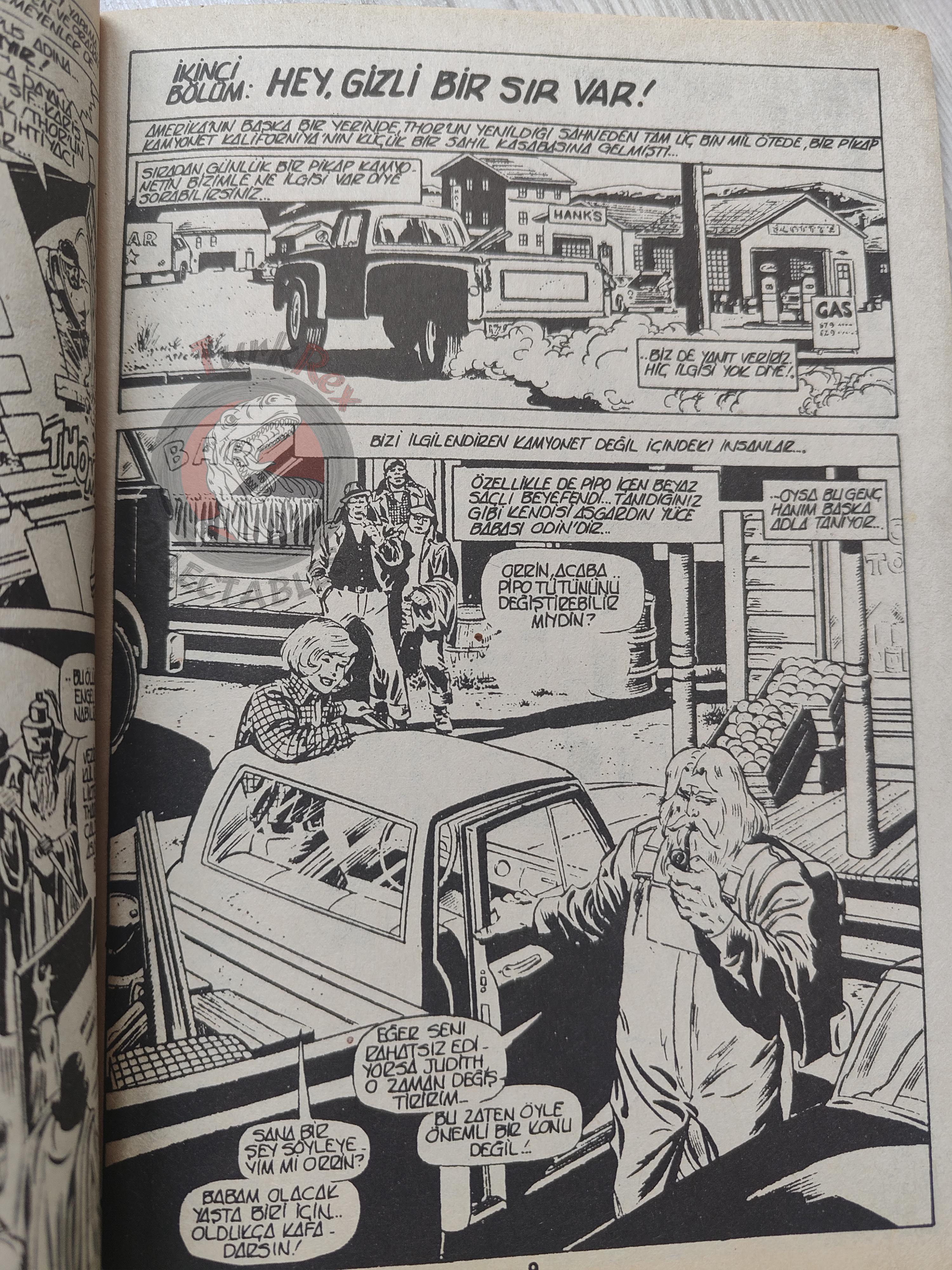 Thor #17 1988 Turkish Comic Turkey The Mighty Thor #236–238