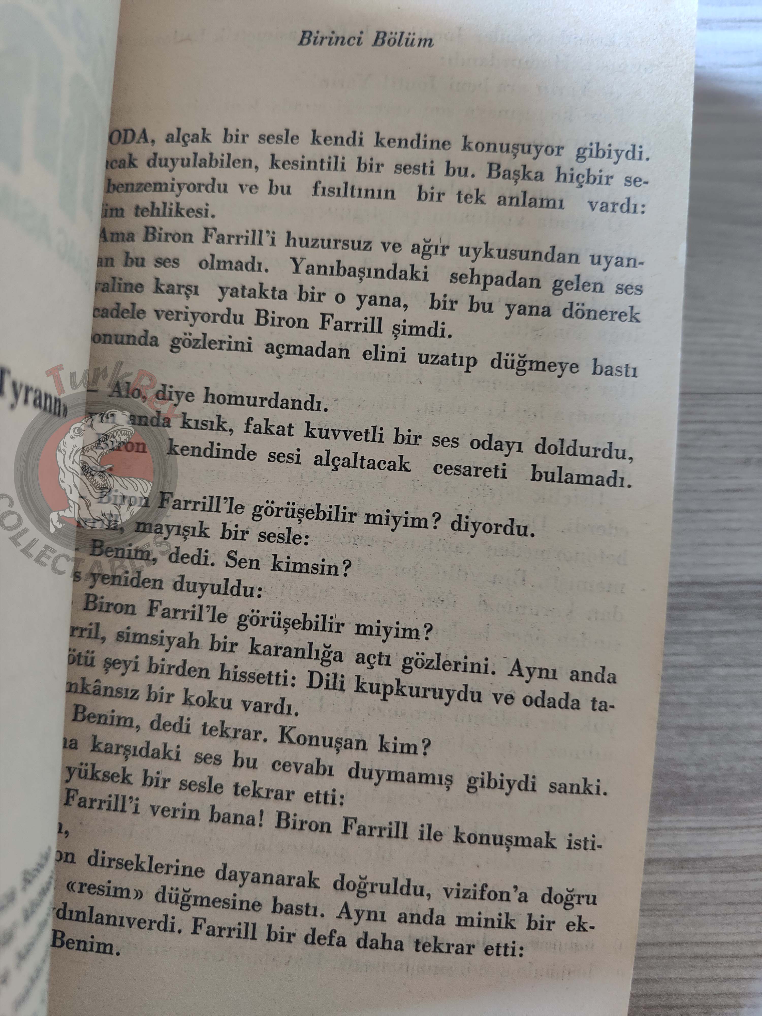 Isaac Asimov – Tyrann  1983 1st Turkish Book Turkey