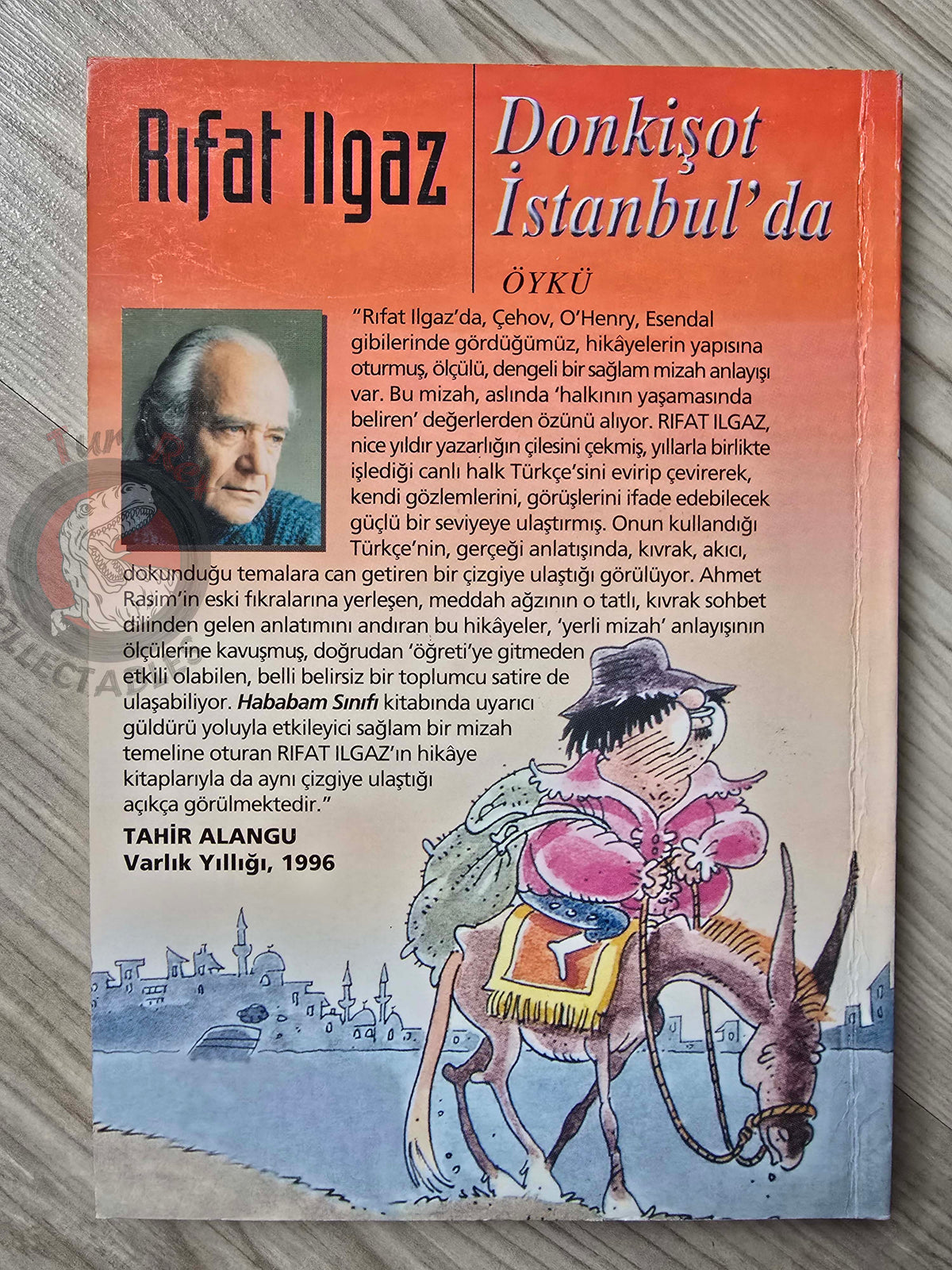 Don Quixote in Istanbul – Rıfat Ilgaz 2006 Turkish Book Turkey