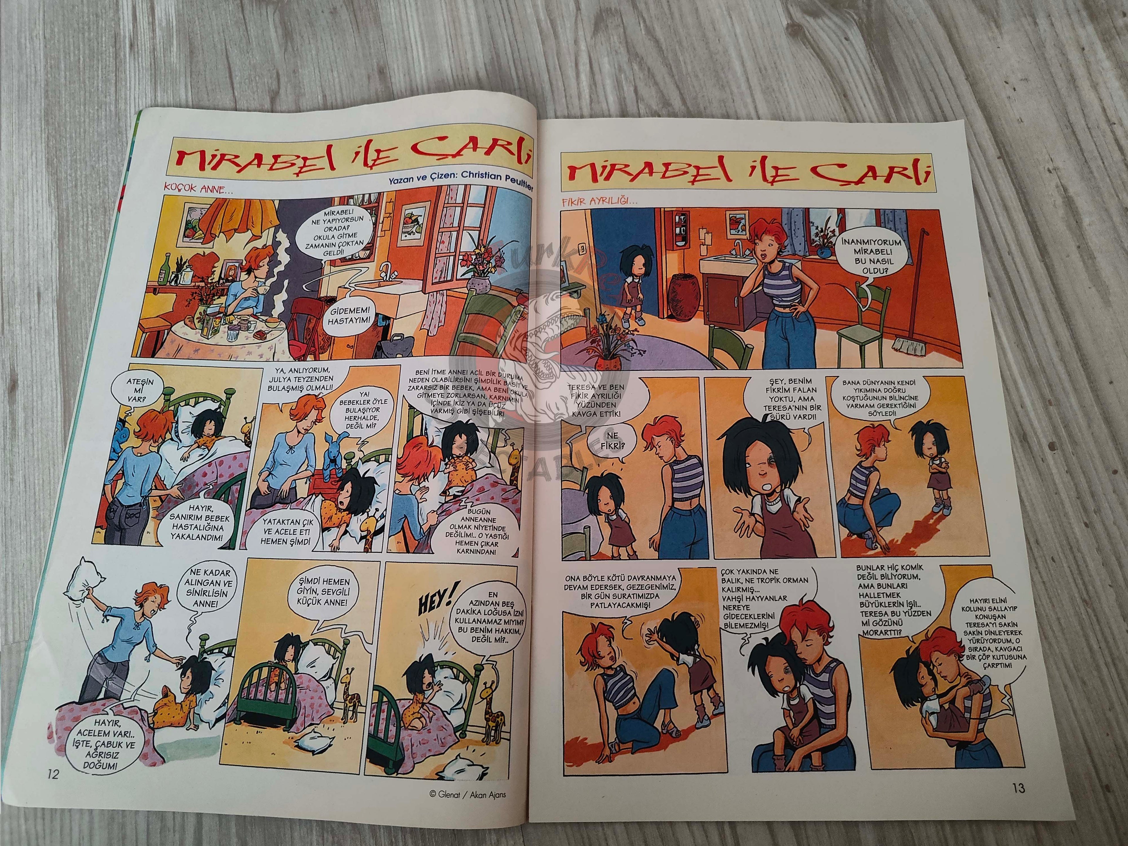 Miço #116 L’Élève Ducobu Turkish Comic Turkey 2004 Les Zappeurs  Mirabelle