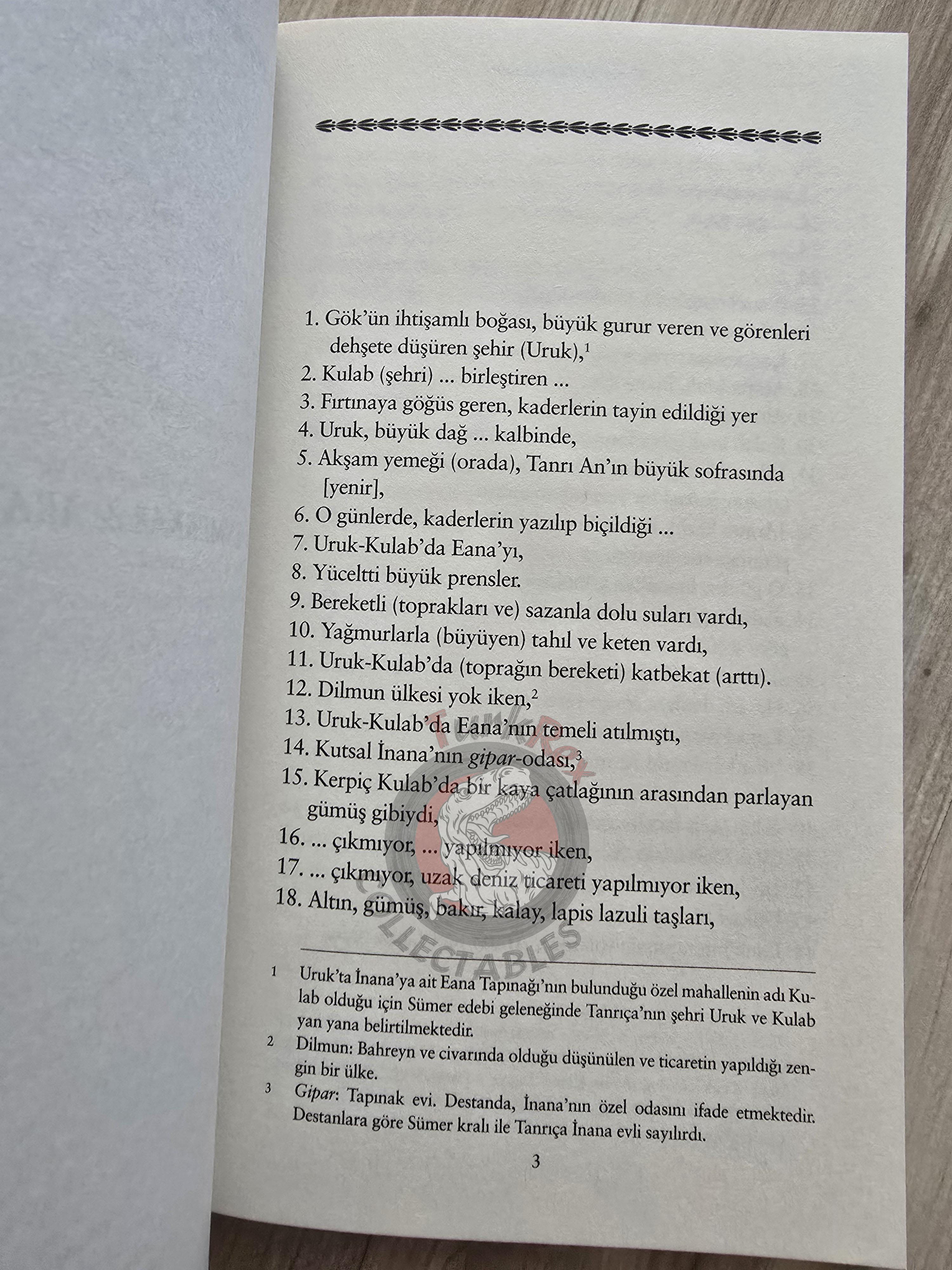 Sumerian King Epics: Enmerkar and Lugalbanda 2017 Turkish Book Turkey