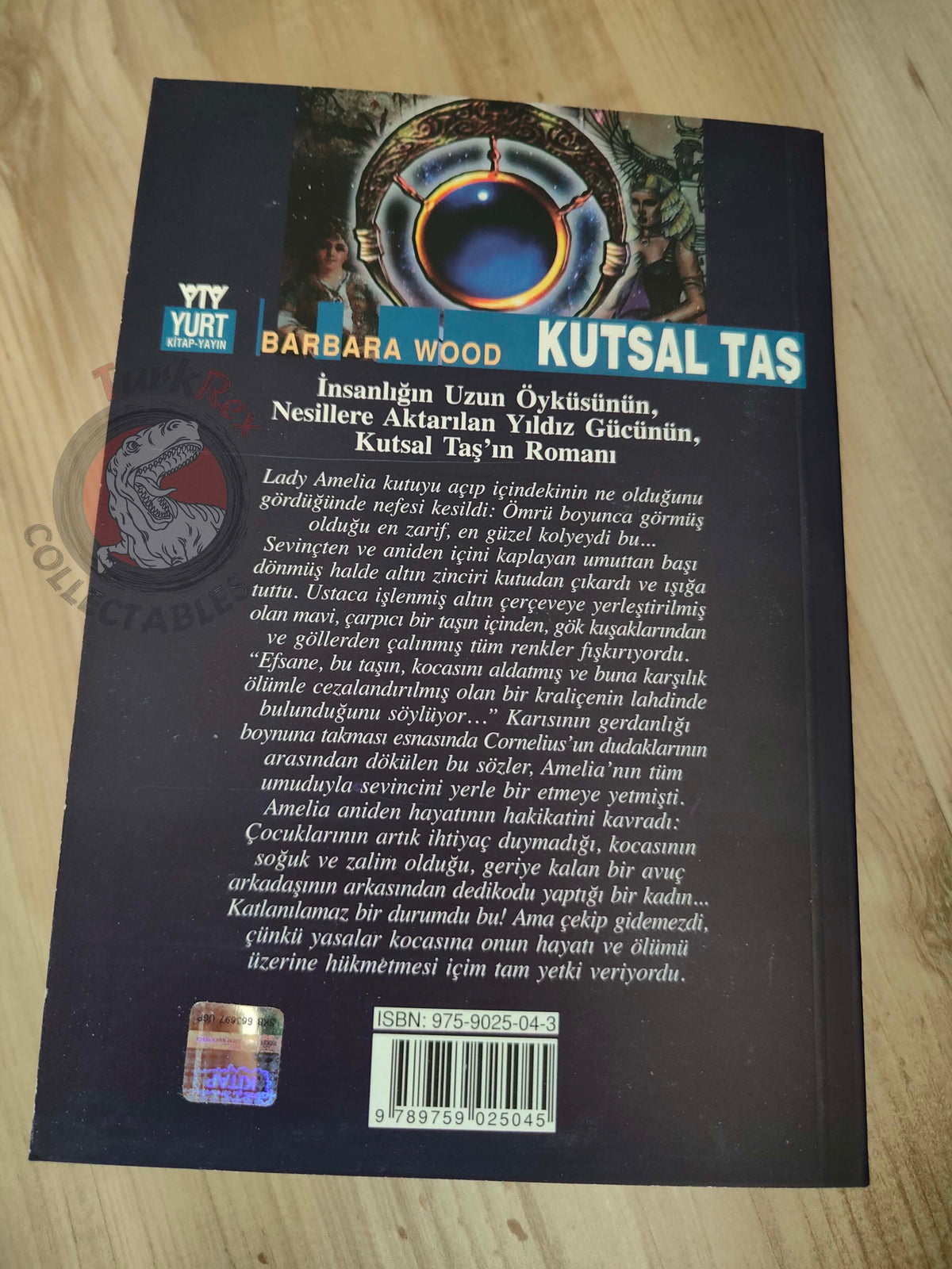 Barbara Wood – The Blessing Stone 2005 Turkish Book Turkey