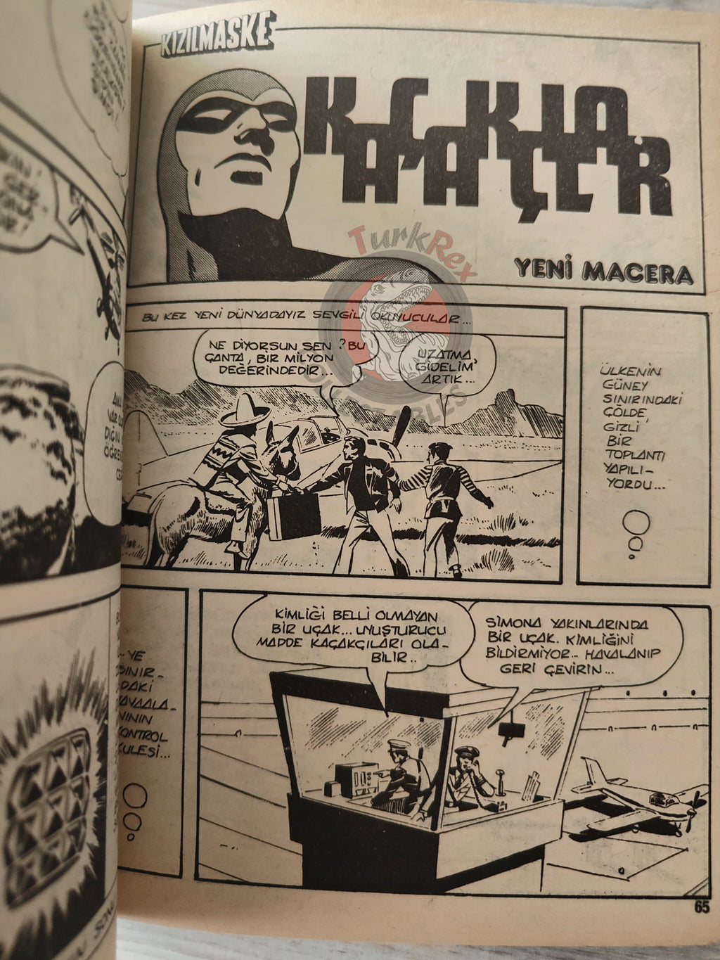The Phantom #17 Crazy Louie’s Story Turkish Edition Comic Turkey
