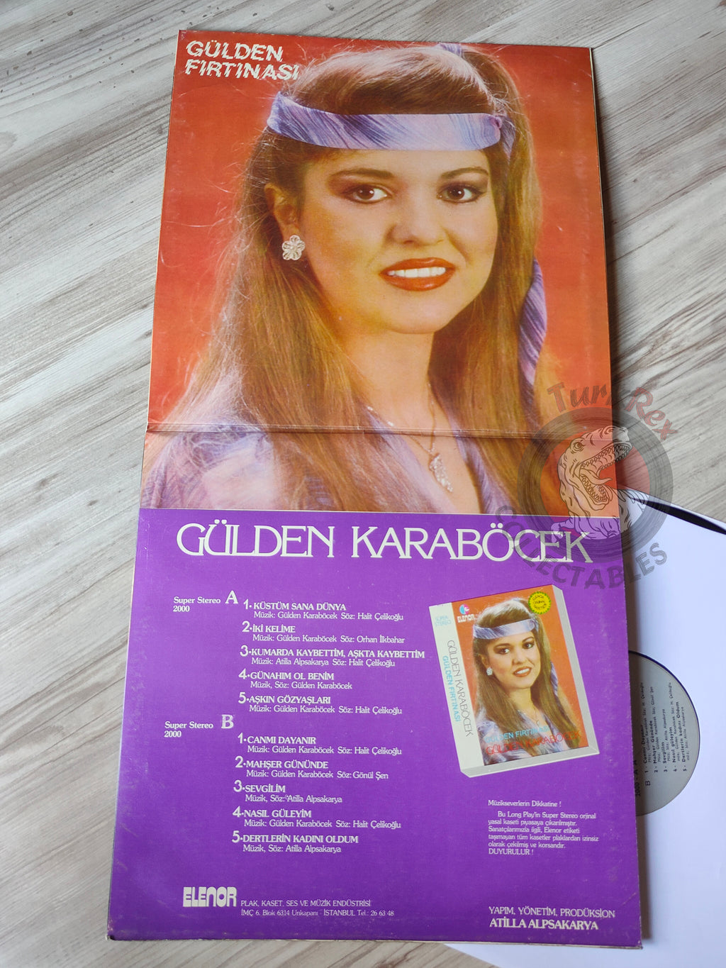 Gülden Karaböcek – Gülden Fırtınası Turkish Pressing Vinyl Turkey Edition