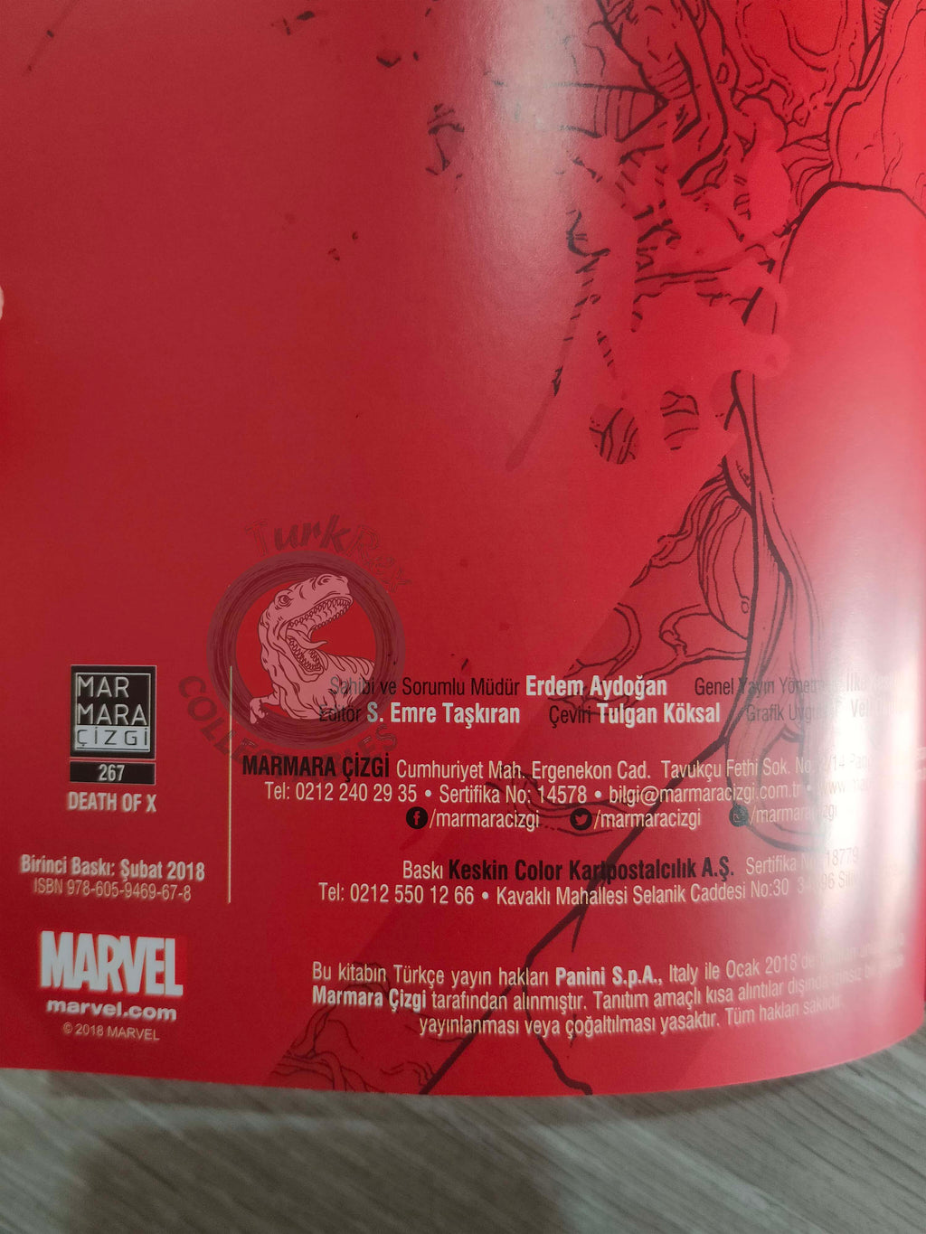Death of X #1 - #4 2018 Turkish Comic Turkey X-Men