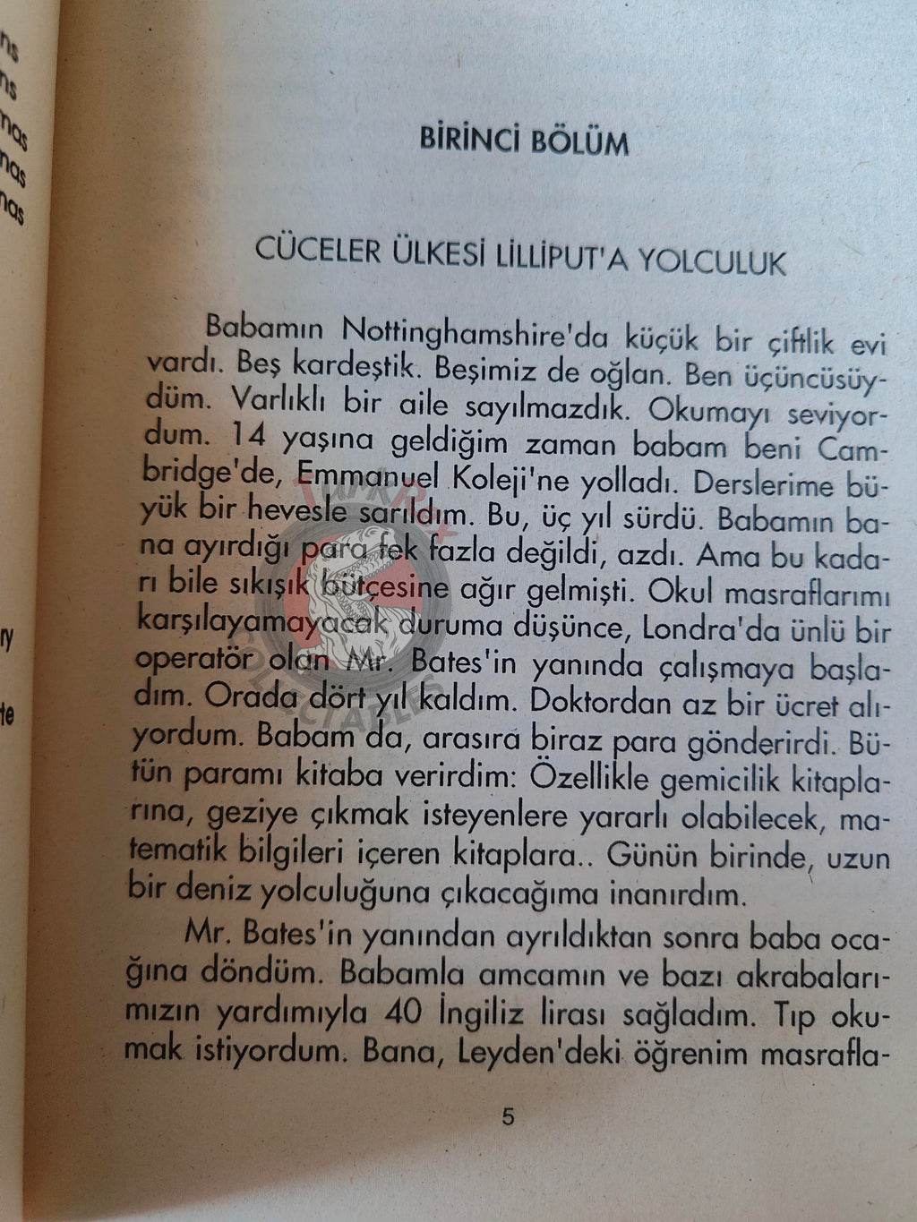 Jonathan Swift – Gulliver's Travels 1993 Turkish Book Turkey Illustrated