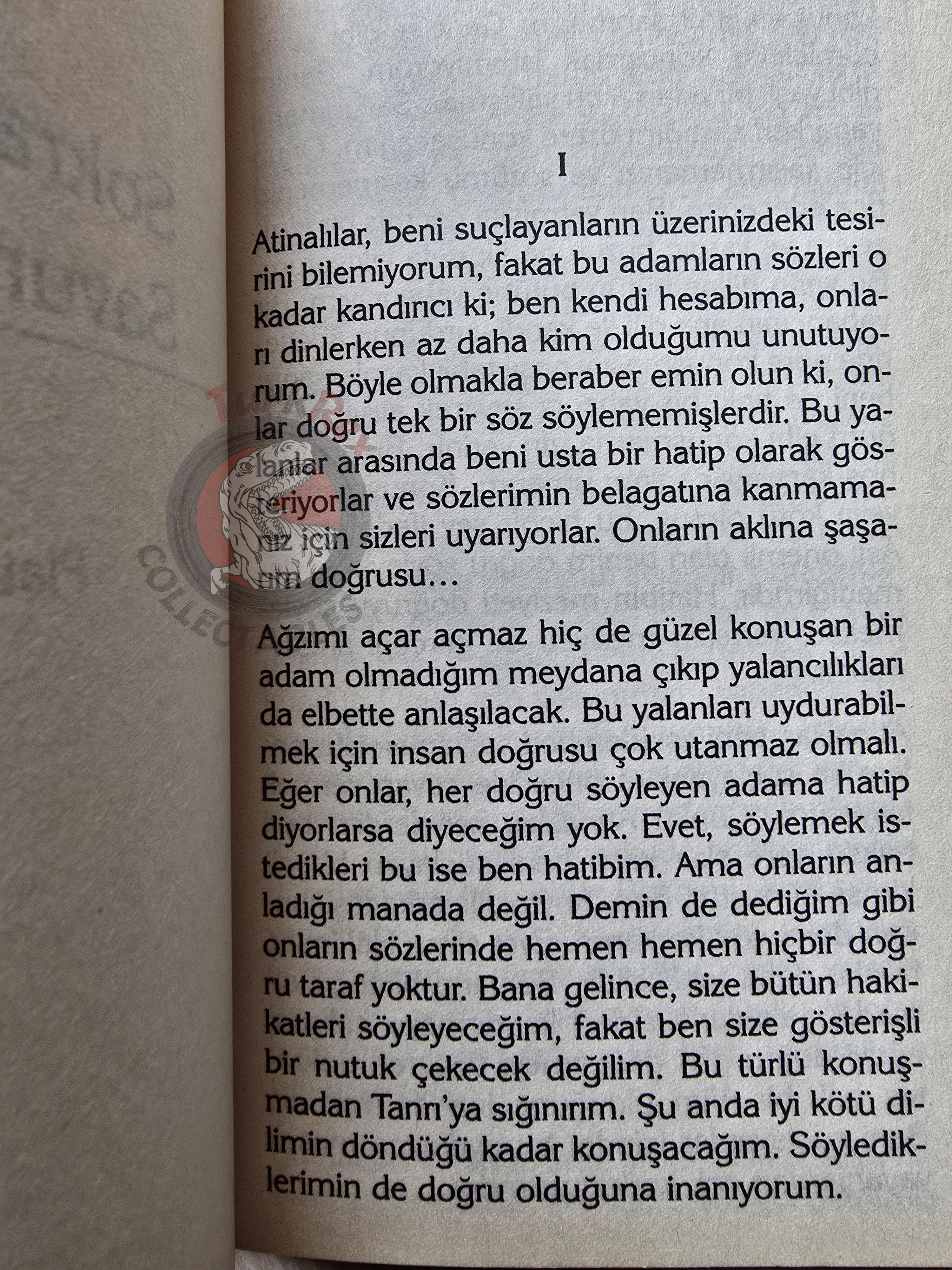 Plato –  The Apology of Socrates 2005 Turkish Book Turkey
