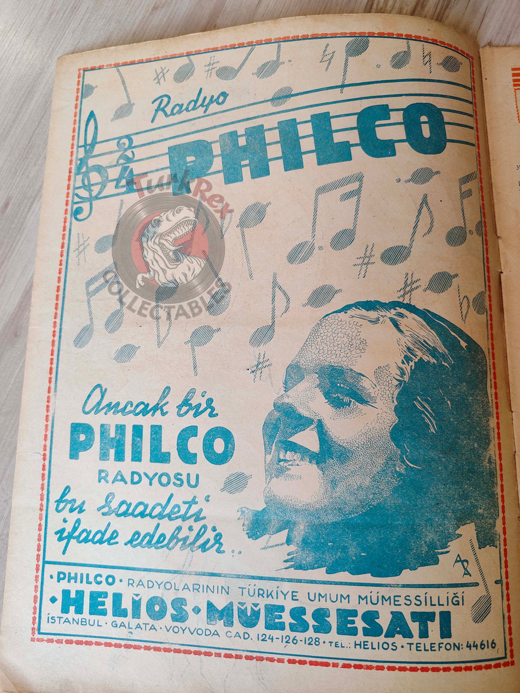 Akbaba 1938 Humor Magazine Turkish Turkey Who Will Devour Whom? WW2 era Philco Spain