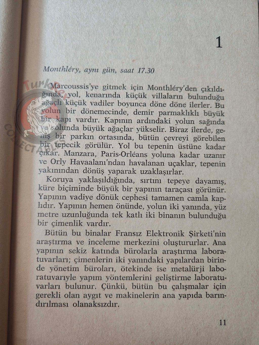 Philippe V. Rivages – La Planète de l'eau bleue 1975 Turkish Book Turkey Illustrated