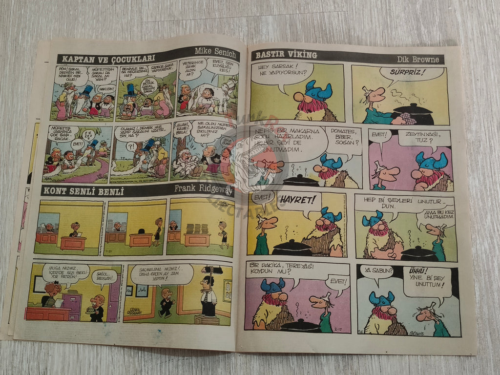 Milliyet Çizgi Roman #7 1988 Turkish Comic Turkey Belle Star Mr. Abernathy Green Force Five