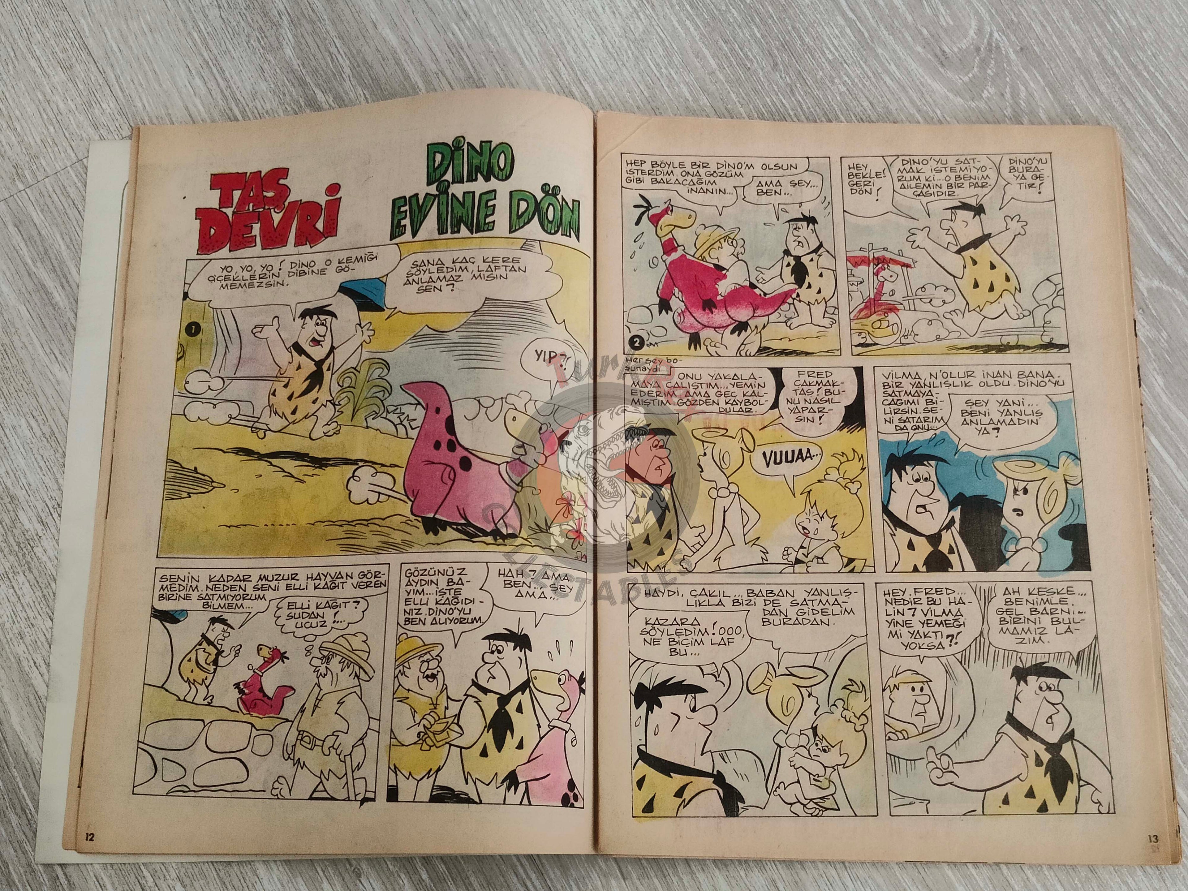 Tercüman Çocuk #41 1982 Turkish Comic Turkey Superman Star Wars #28 The Flintstones Tounga Larry Yuma