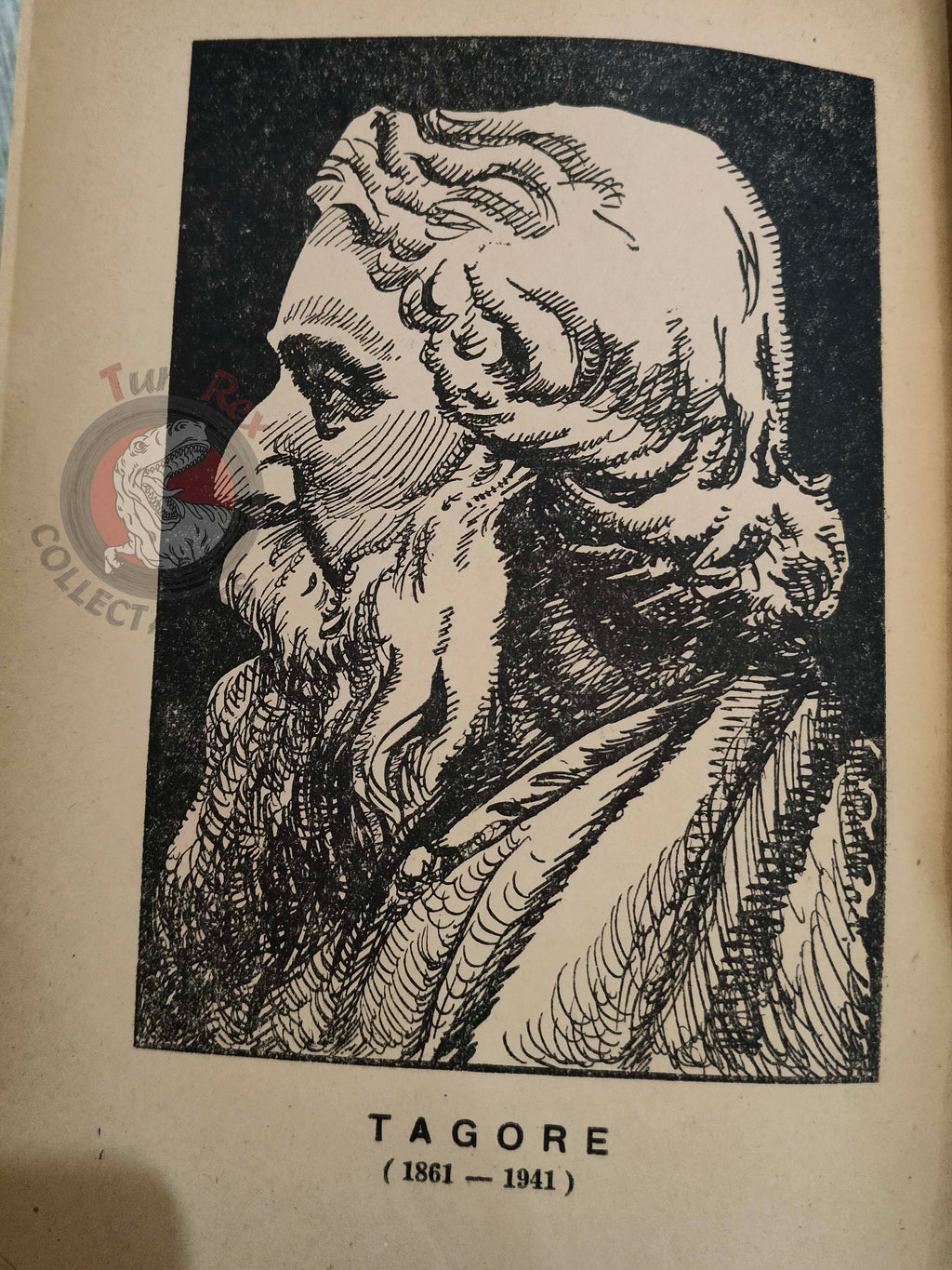 Rabindranath Tagore – Hungry Stones 1946 1st Turkish Book Turkey