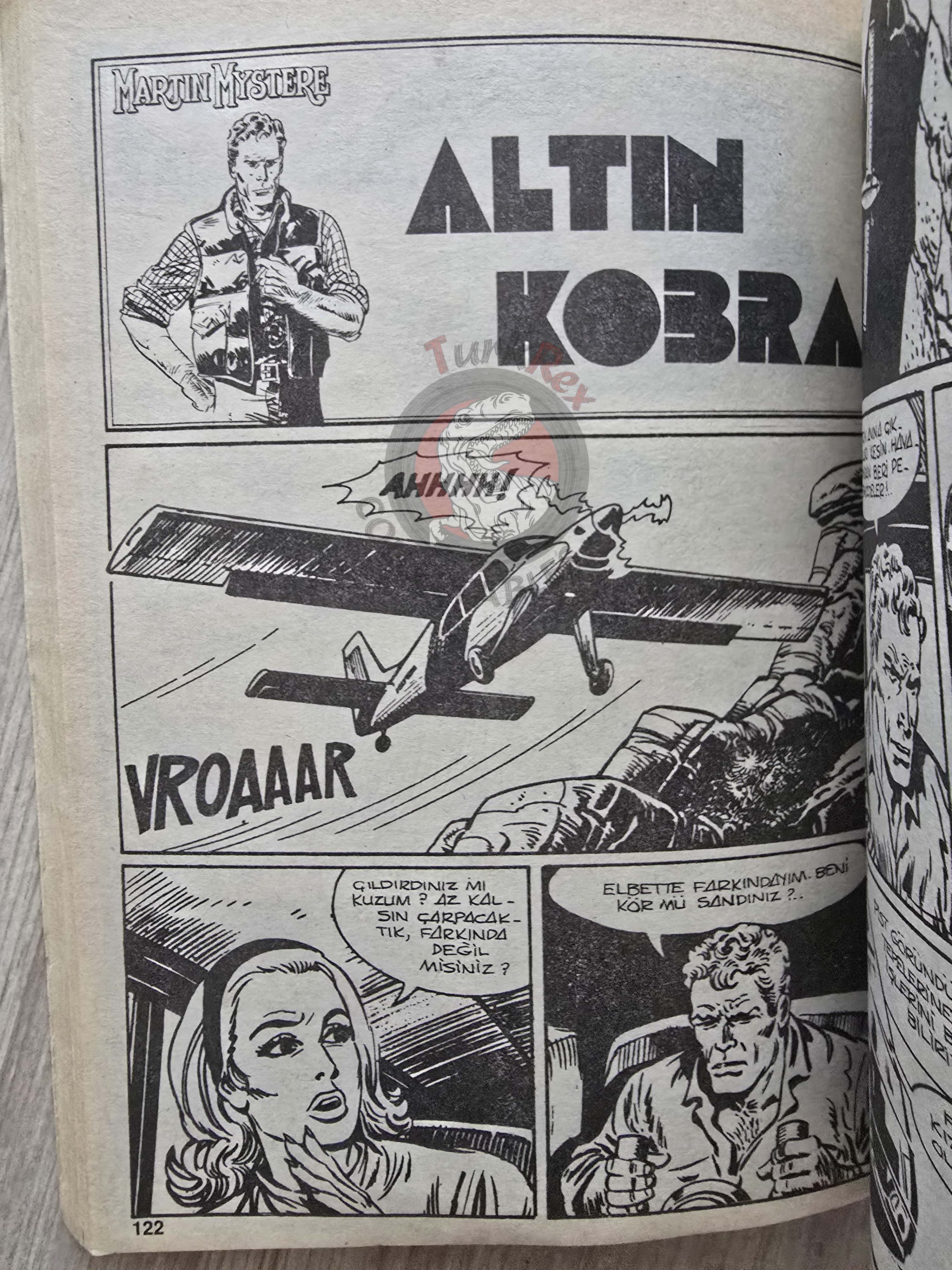 Martin Mystère #24 Quarta Dimension 80s Turkish Comic Turkey #65 #1