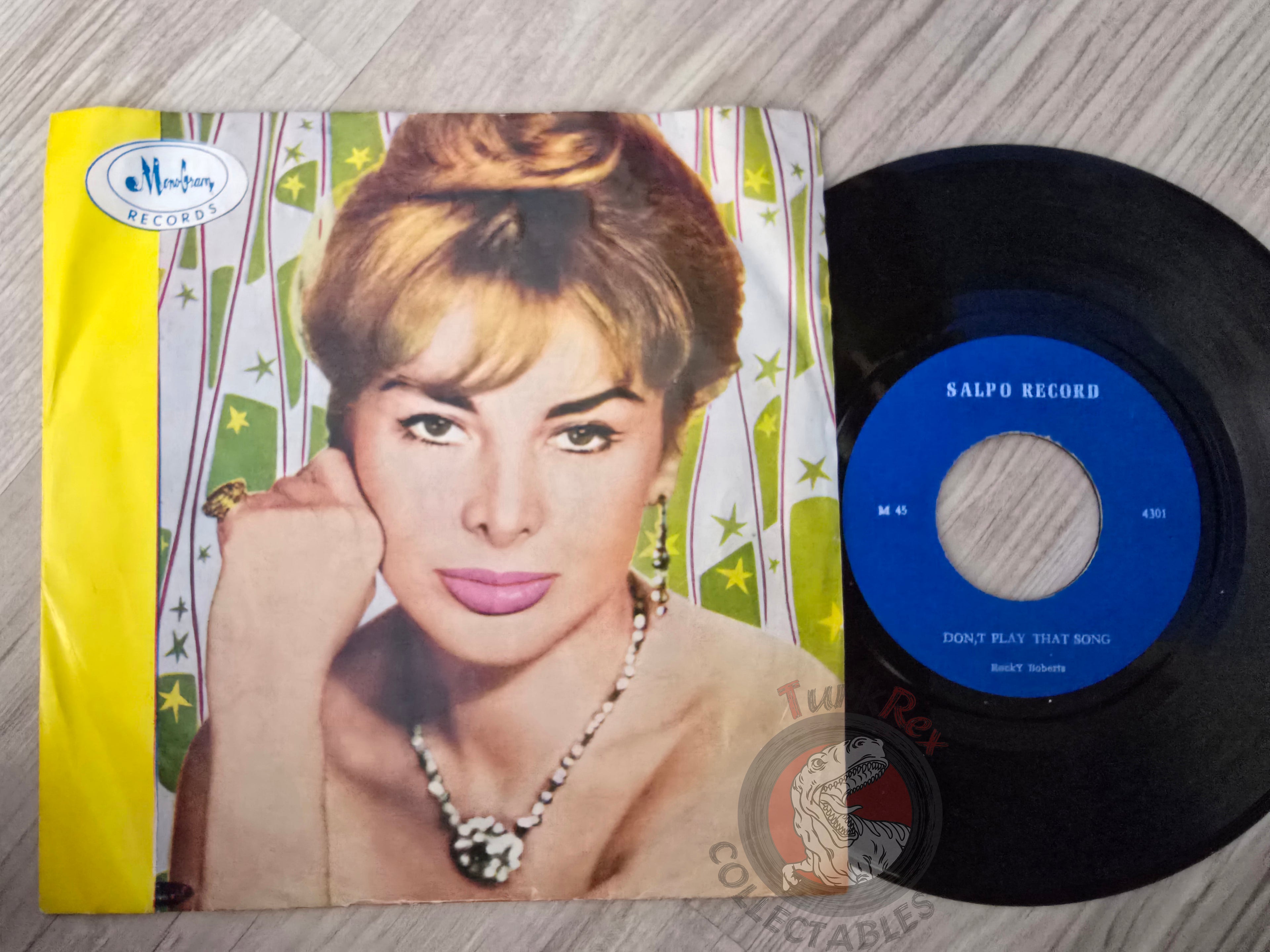 Fausto Papetti / G. Stephens / Rocky Roberts  7" Iran Pressing Vinyl Iranian Edition
