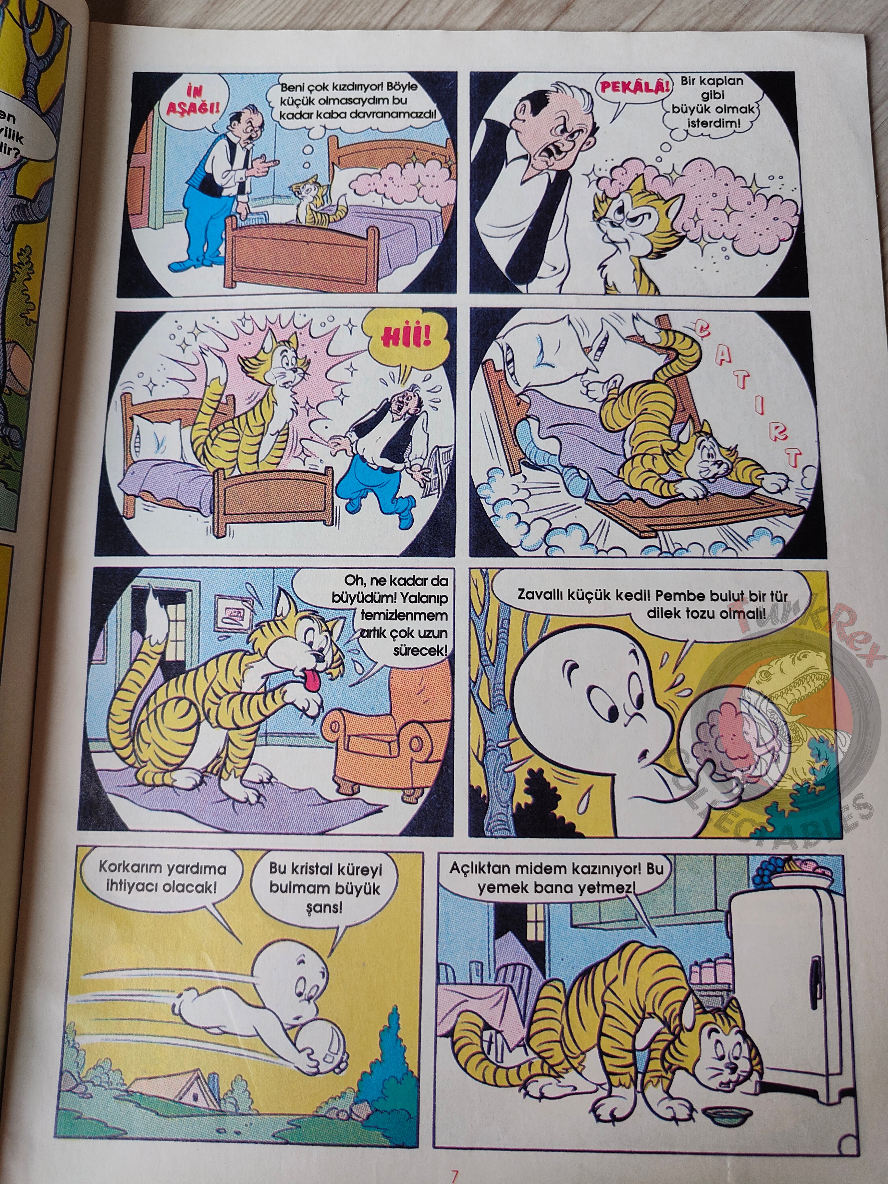 Casper the Friendly Ghost Magazine – Issue #24 1997 Turkish Comic Turkey