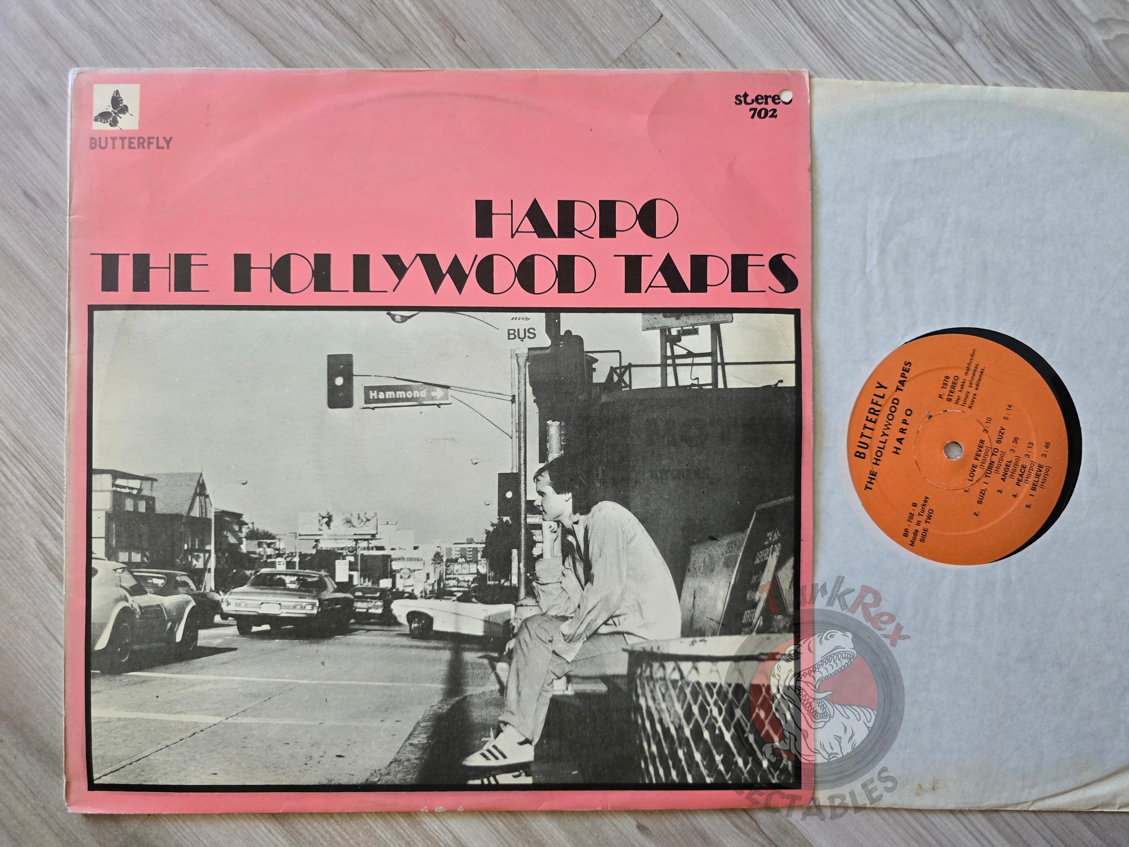 Harpo – The Hollywood Tapes Turkish Pressing Vinyl Turkey Edition