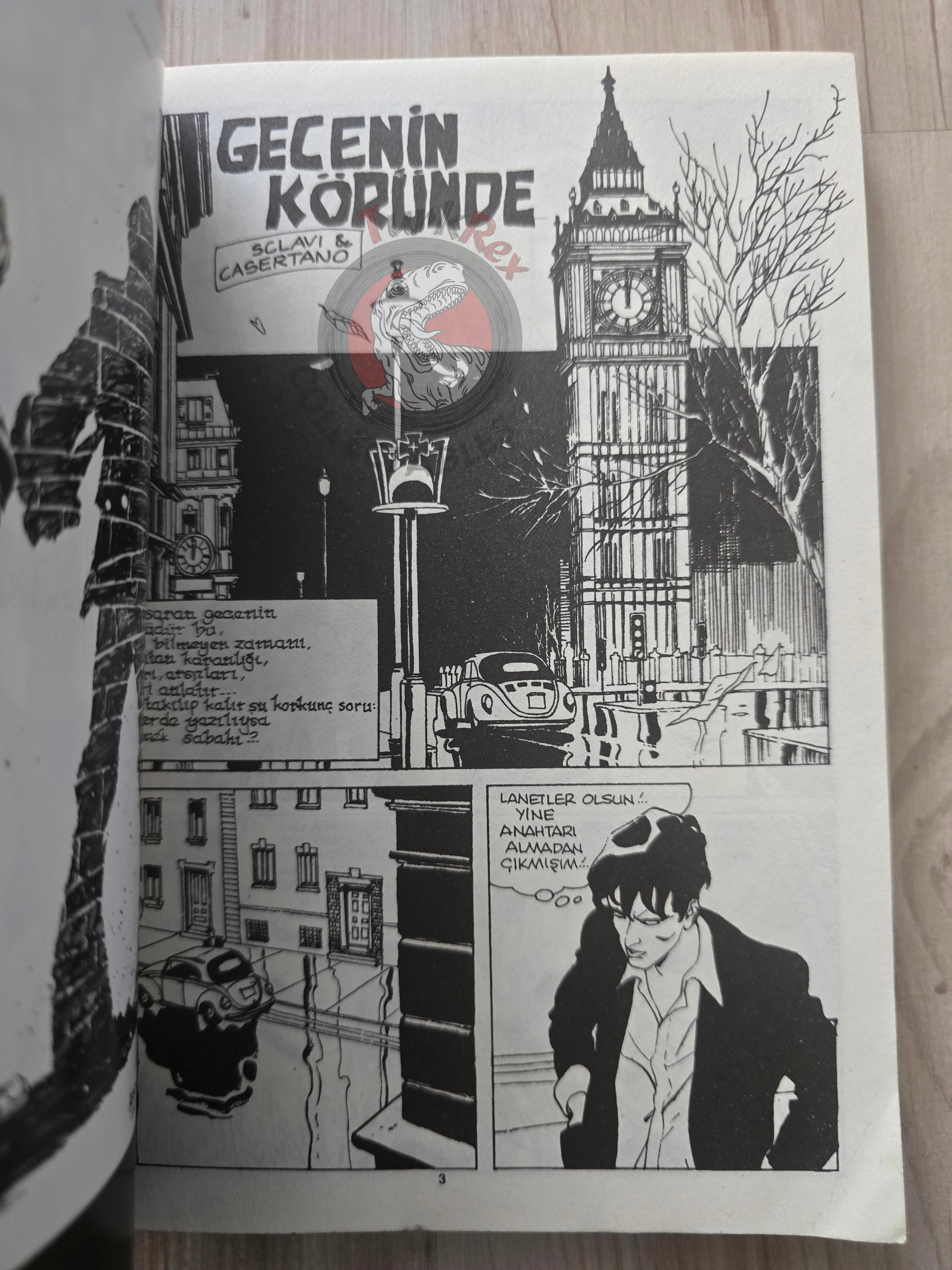 Dylan Dog #7 2004 Turkish Comic Turkey Dopo mezzanotte #26 #27