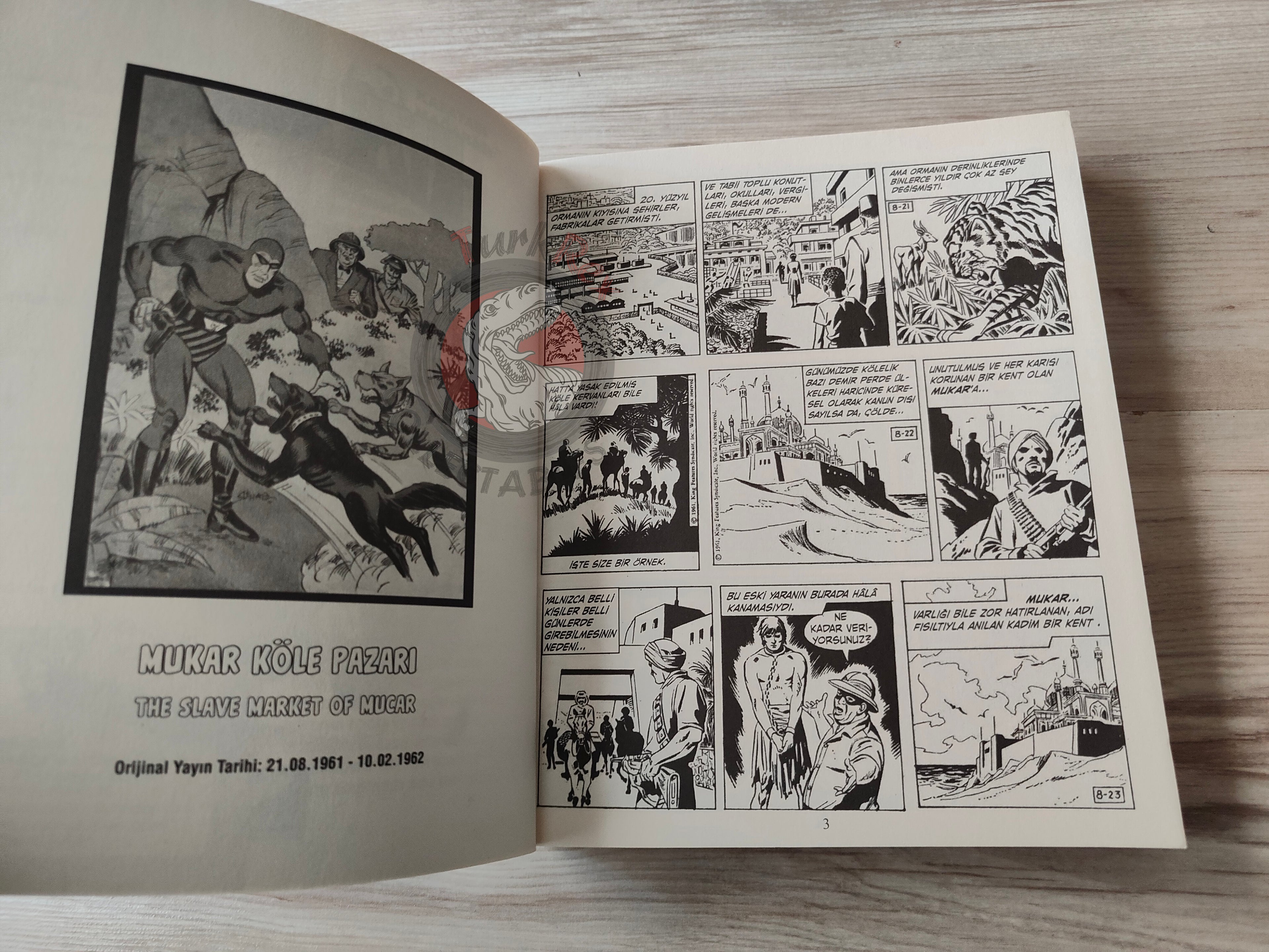 The Phantom #1 2013 The Slave Market of Mucar Turkish Comic Turkey