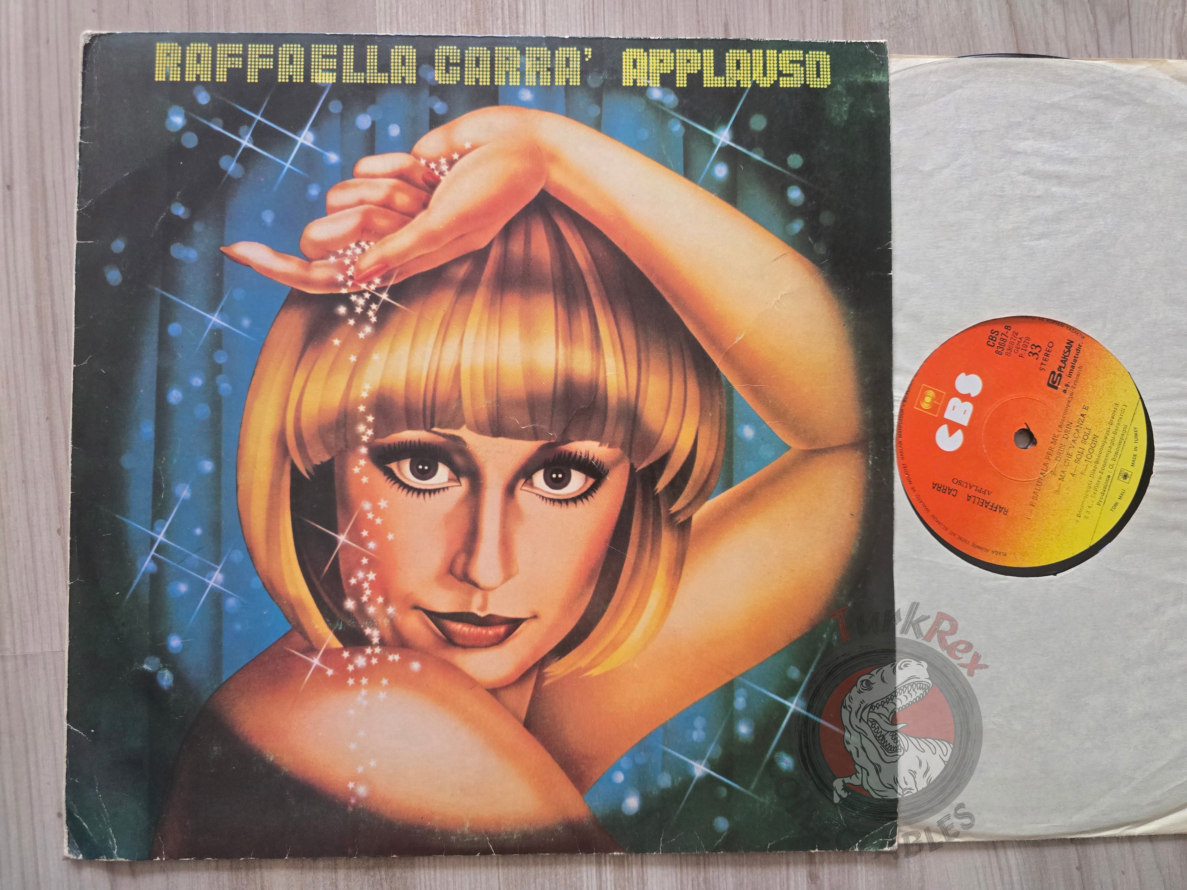 Raffaella Carrà – Applauso Turkish Pressing Vinyl Turkey Edition