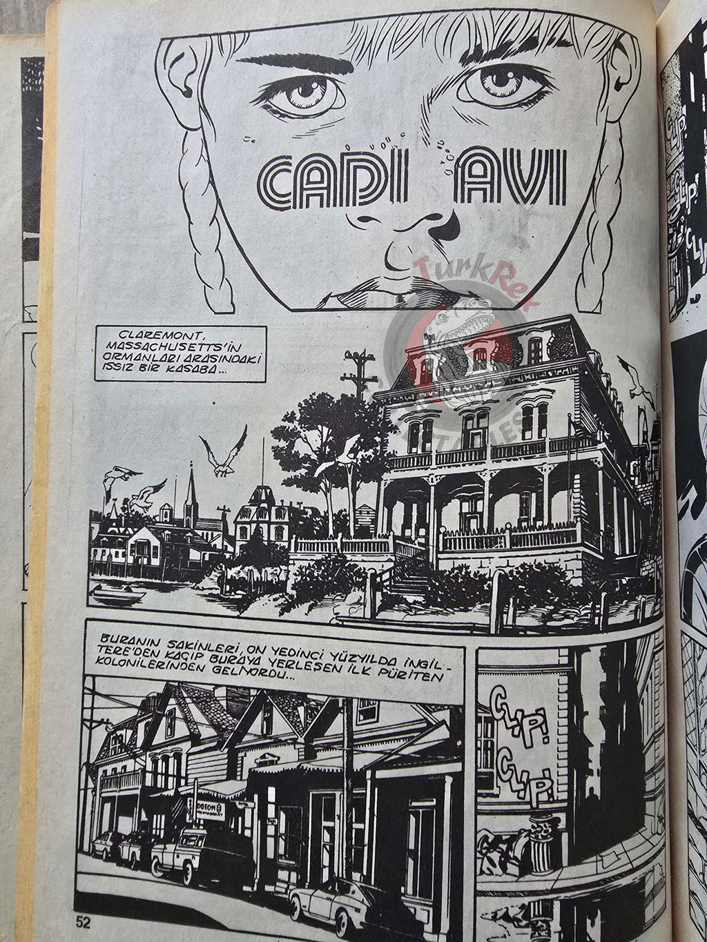 Martin Mystère #38 Caccia Alla Strega 80s Turkish Comic Turkey #91 #92 #93