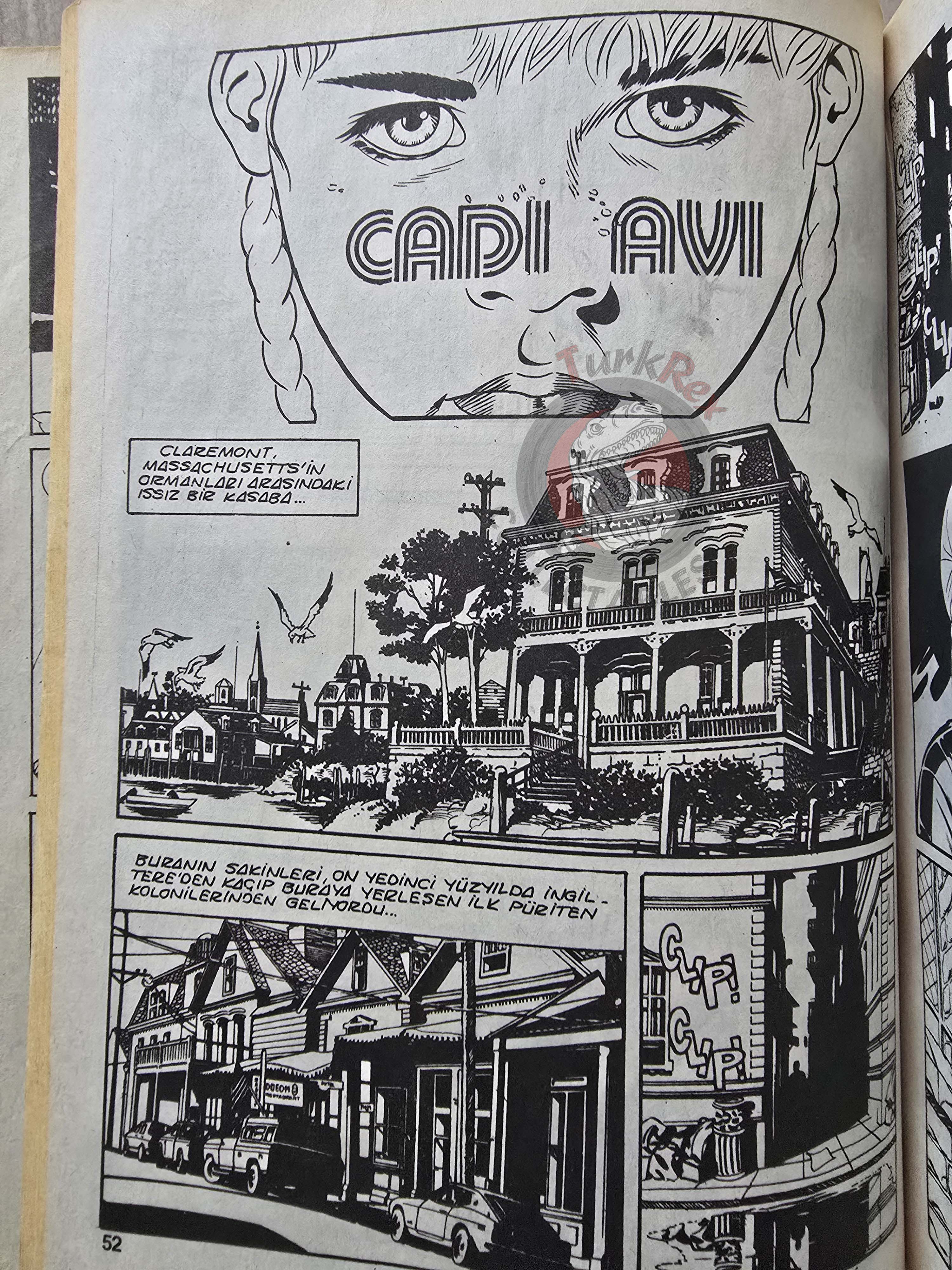 Martin Mystère #38 Caccia Alla Strega 80s Turkish Comic Turkey #91 #92 #93