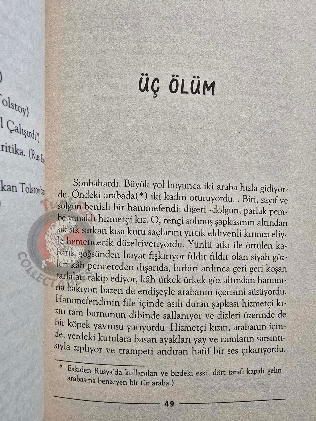 Leo Tolstoy –  Three Deaths 2000 Turkish Book Turkey