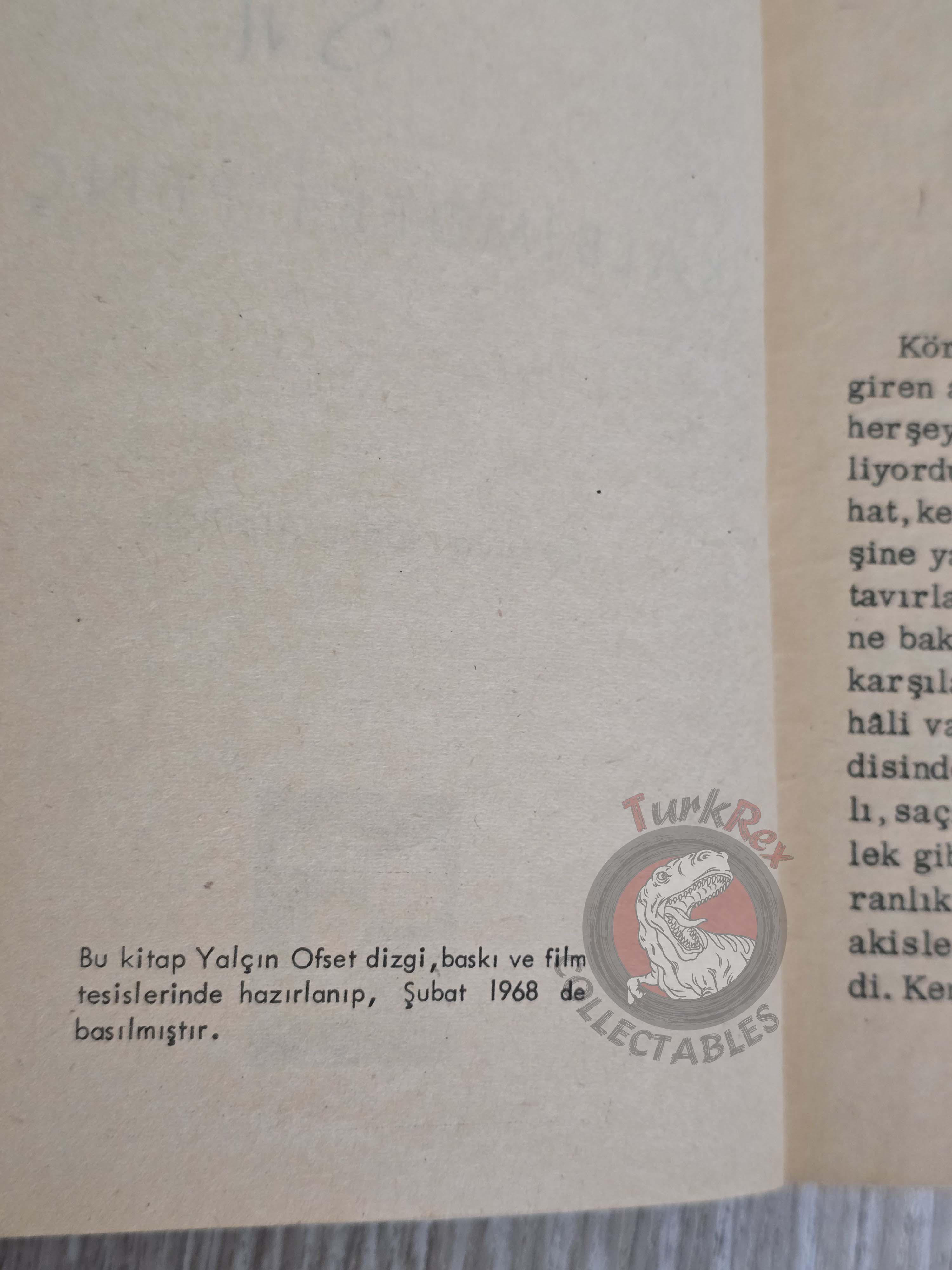 James M. Cain – The Magician's Wife 1968 1st Turkish Book Turkey