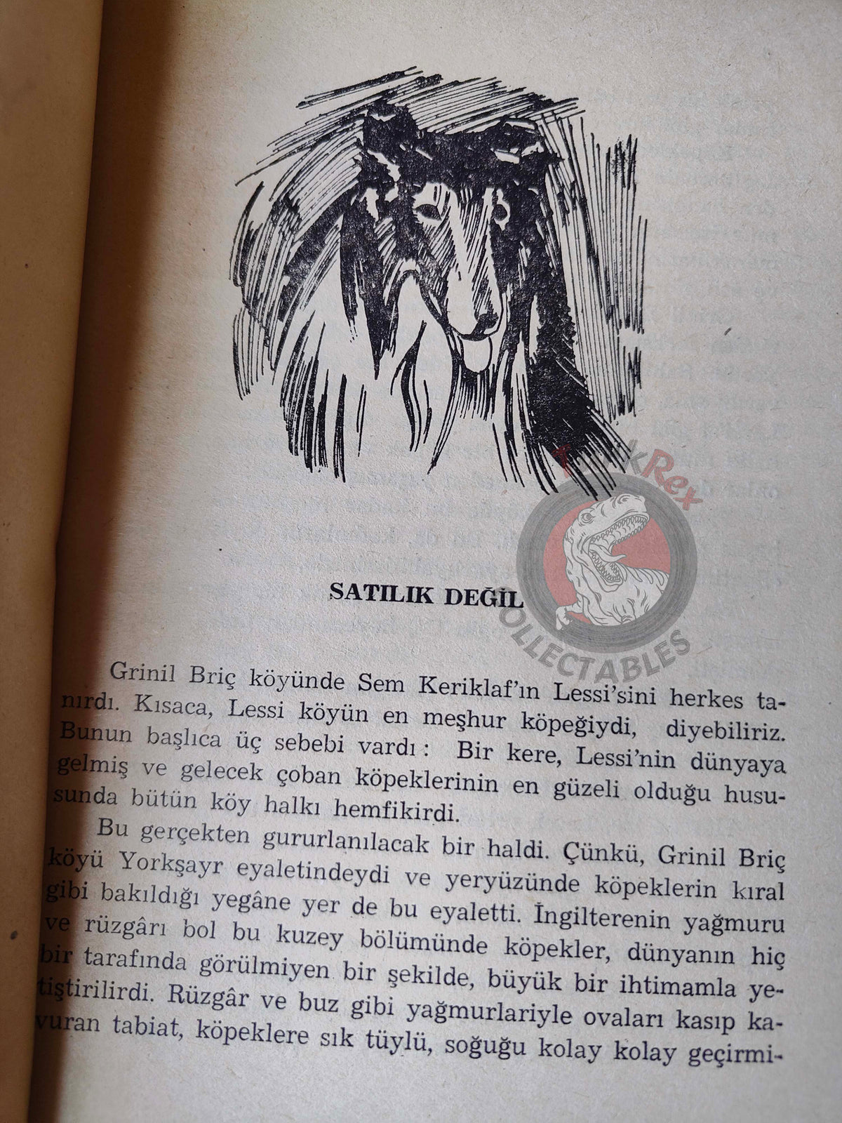 Eric Knight –  Lassie Come Home 1958 Turkish Book Turkey Illustrated