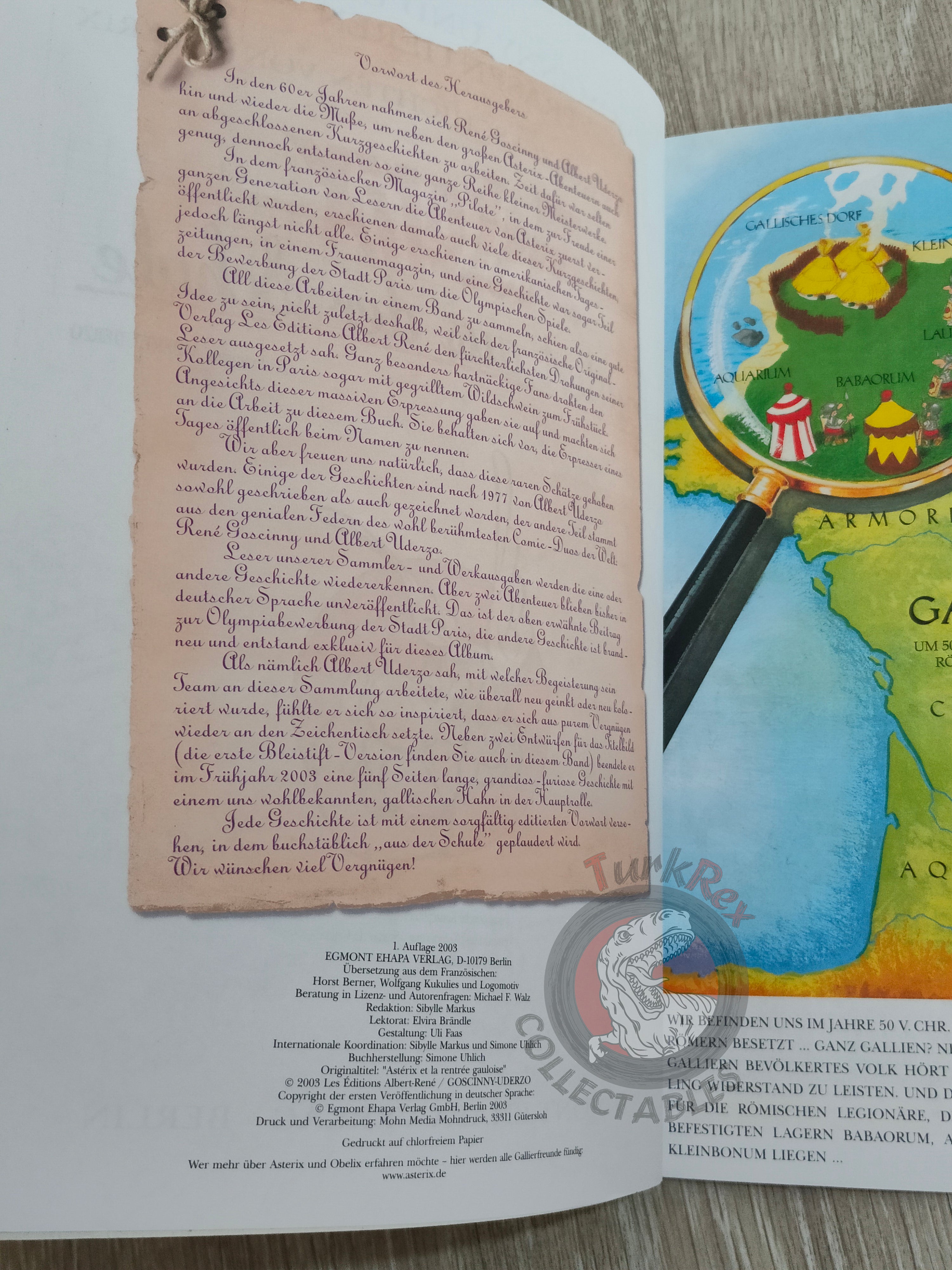 Asterix – Asterix and the Class Act 2003 1st Edition German Comic Germany