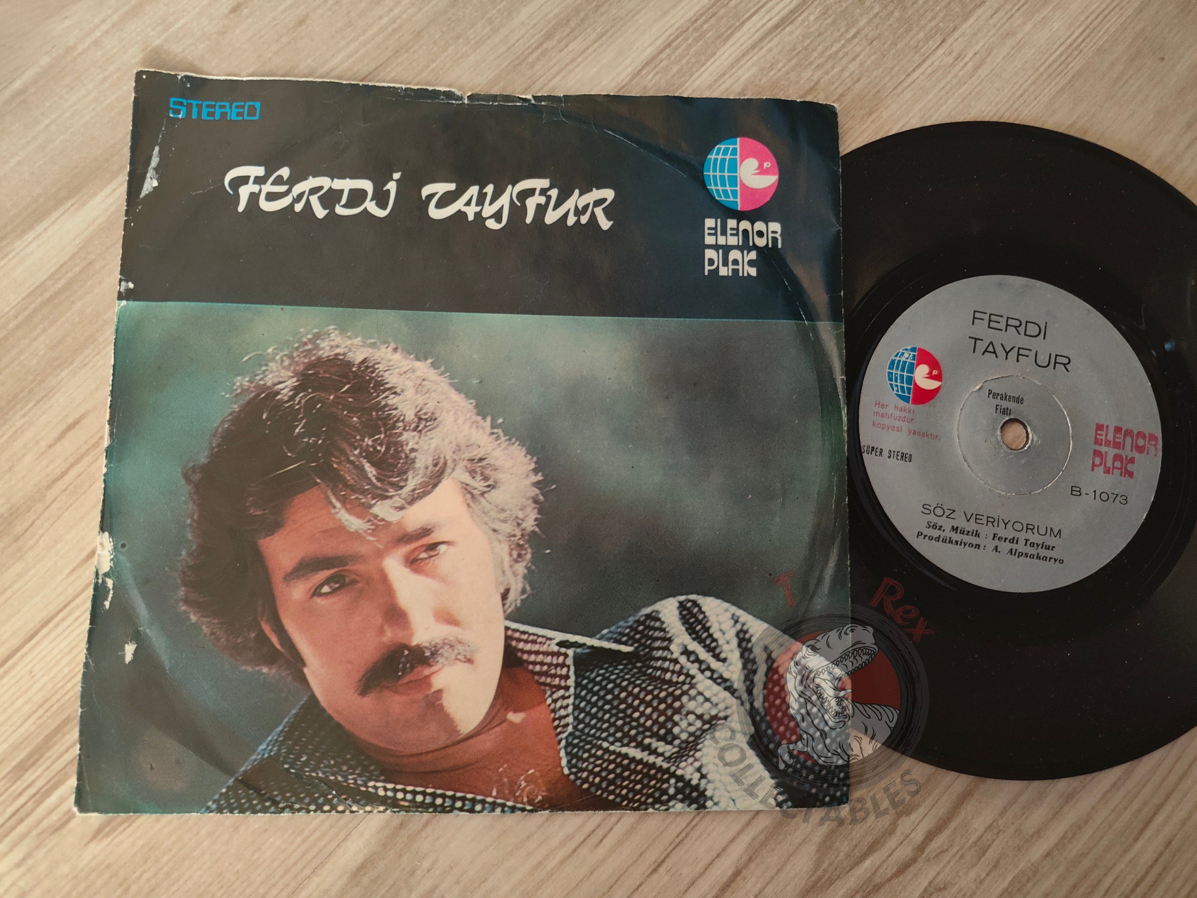Ferdi Tayfur – Merak Etme Sen 7" Turkish Pressing Vinyl Turkey Edition 2