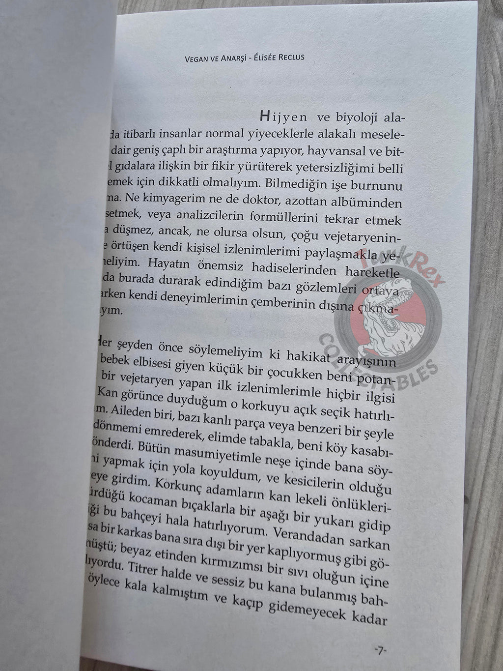 Élisée Reclus – On Anarchy and Vegetarianism 2017 Turkish Book Turkey