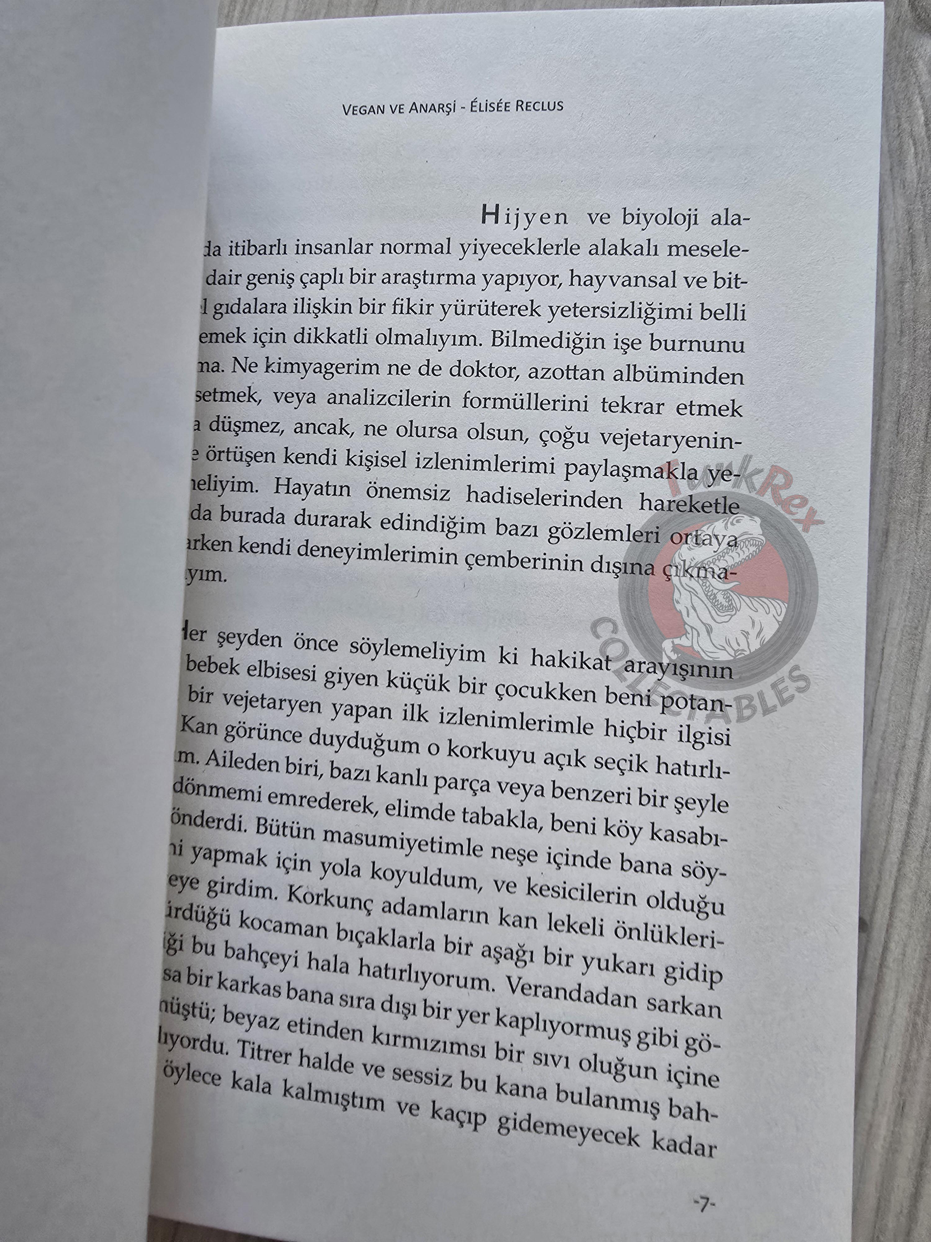Élisée Reclus – On Anarchy and Vegetarianism 2017 Turkish Book Turkey