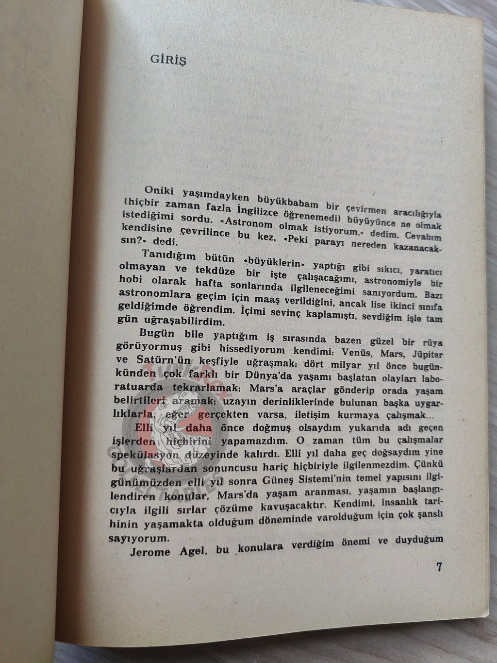 Carl Sagan – The Cosmic Connection 1986 1st Turkish Book Turkey