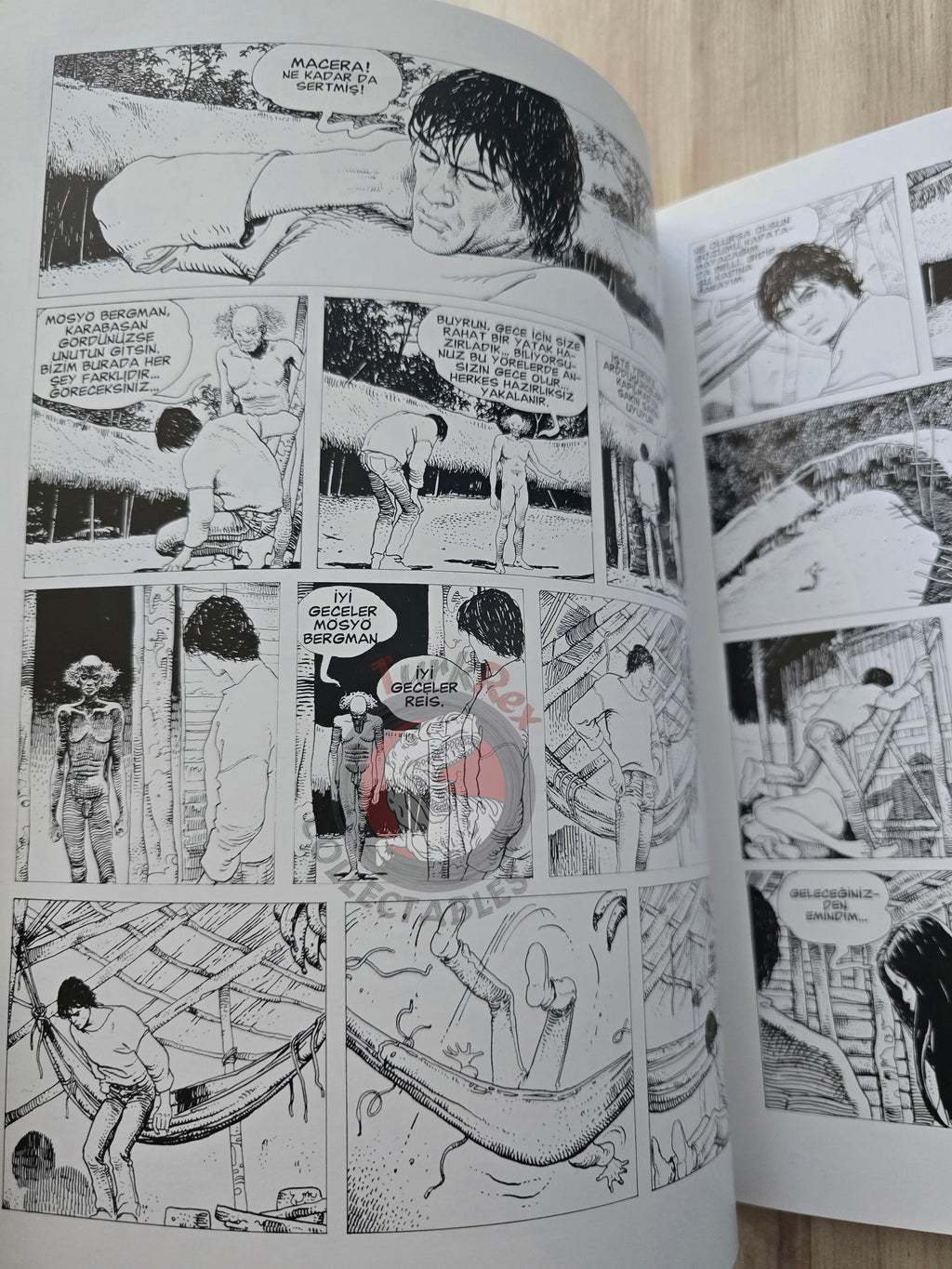 Manara Giuseppe Bergman #2 2005 Turkish Comic Turkey La Route de Macondo
