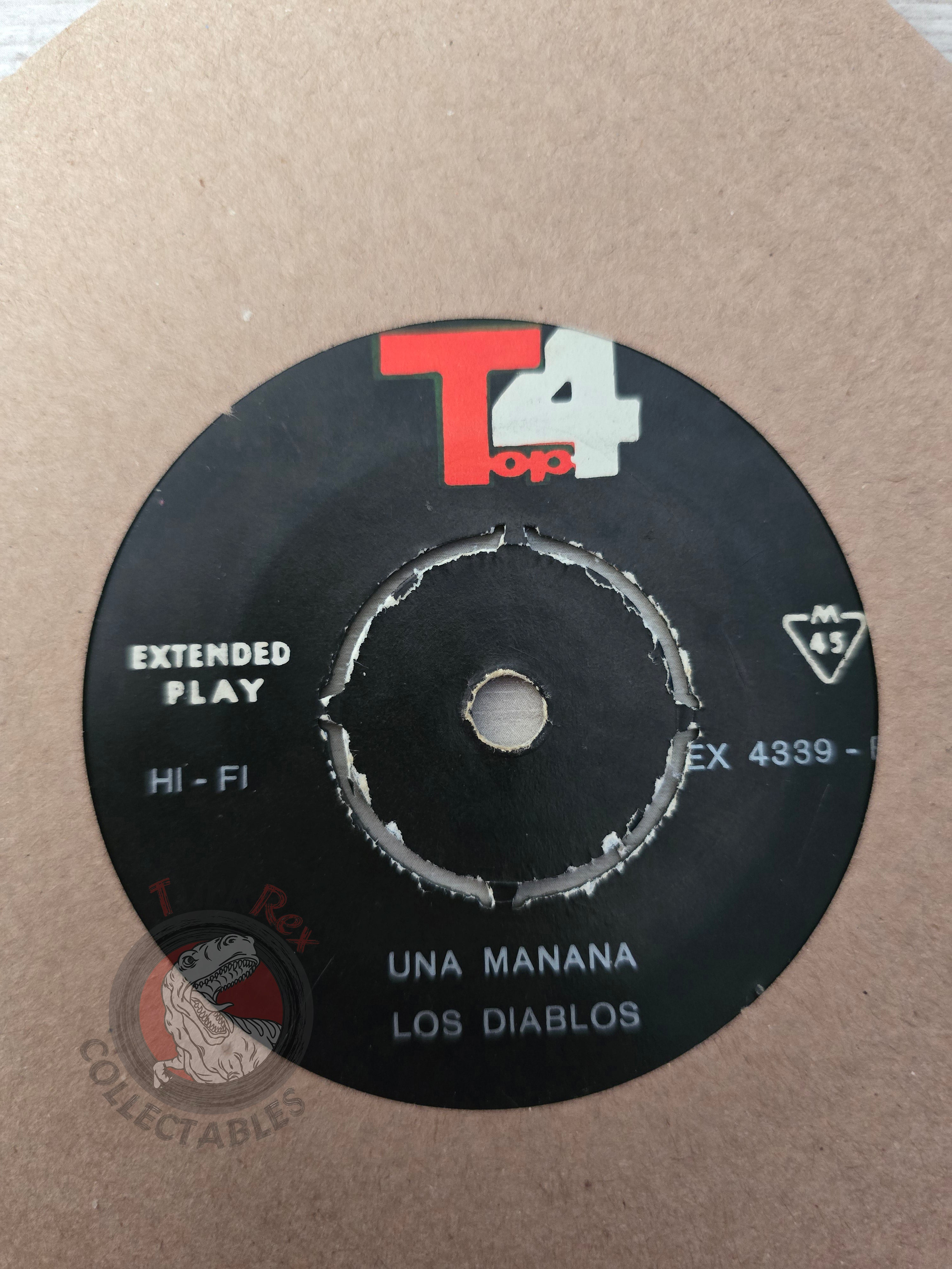 Los Diablos – Un Rayo De Sol 7" Iran Pressing Vinyl Iranian Edition