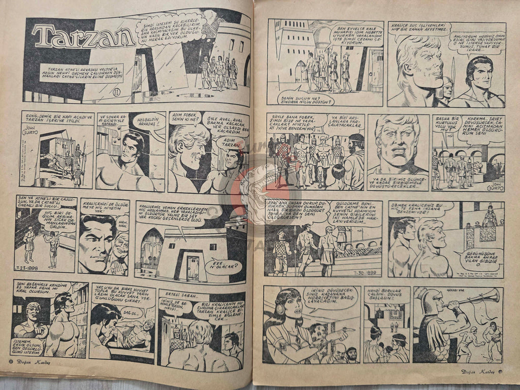 Doğan Kardeş 1969 Magazine #118 Turkish Comic Turkey Zero X, Dennis the Menace