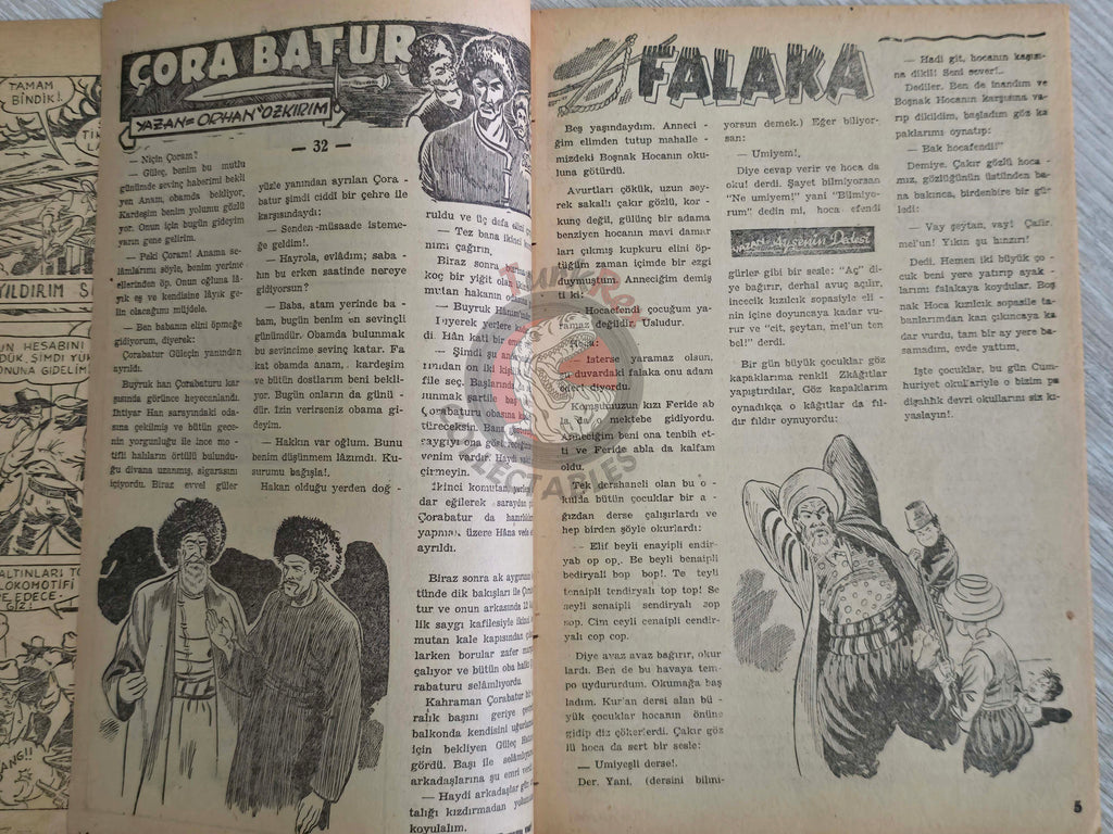 Çocuk Alemi #43 Captain Marvel Jr 1947 Don Winslow of the Navy Turkish Comic Turkey