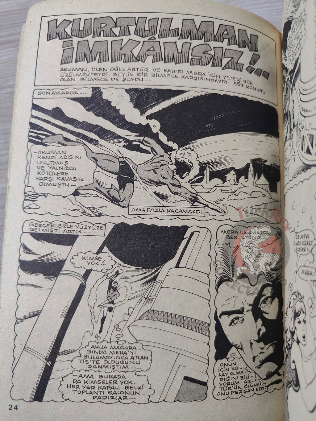 Superman #19 1983 Turkish Comic Turkey #369 Aquaman #62 #63 DC Comics Presents #40