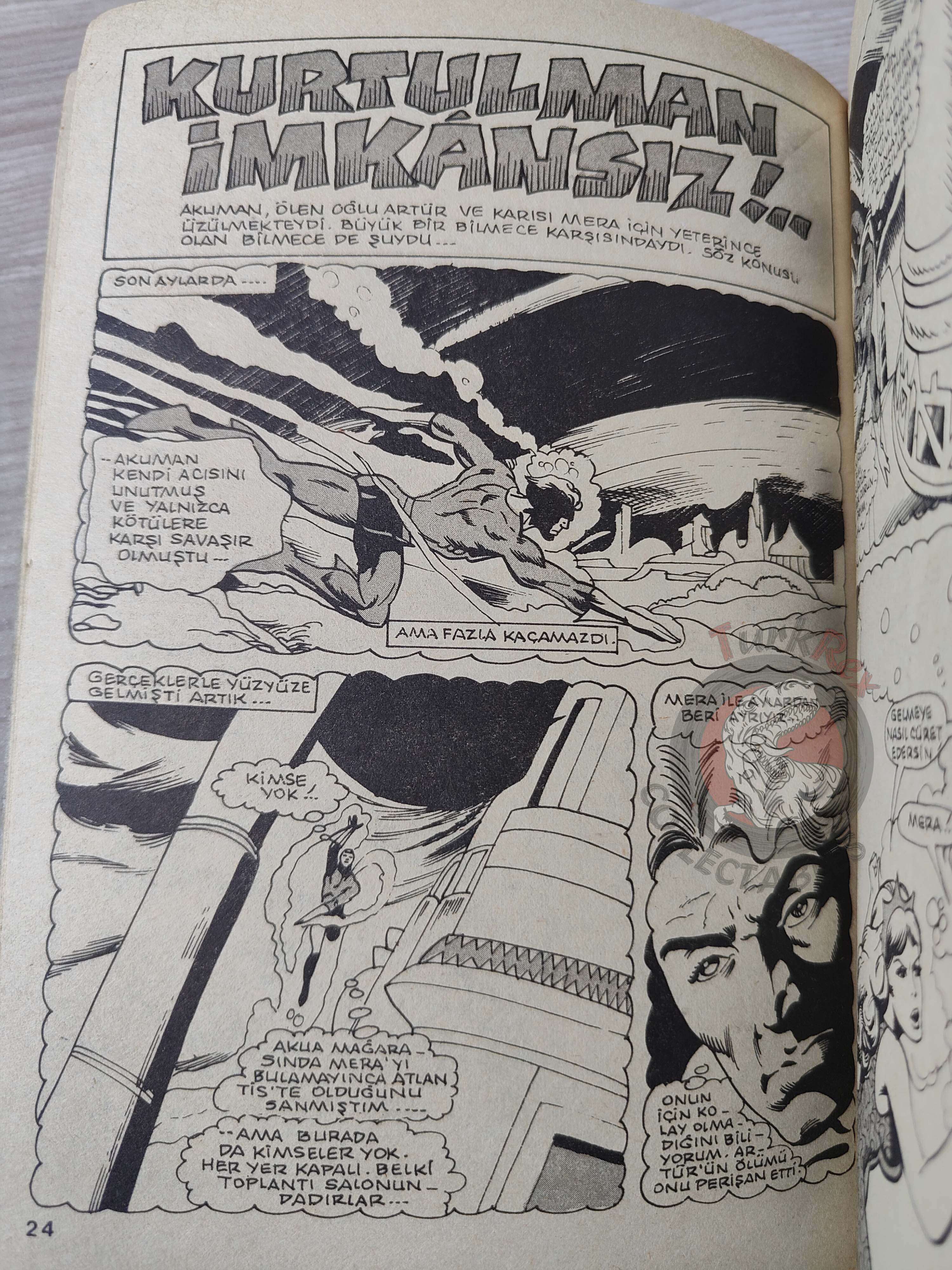 Superman #19 1983 Turkish Comic Turkey #369 Aquaman #62 #63 DC Comics Presents #40